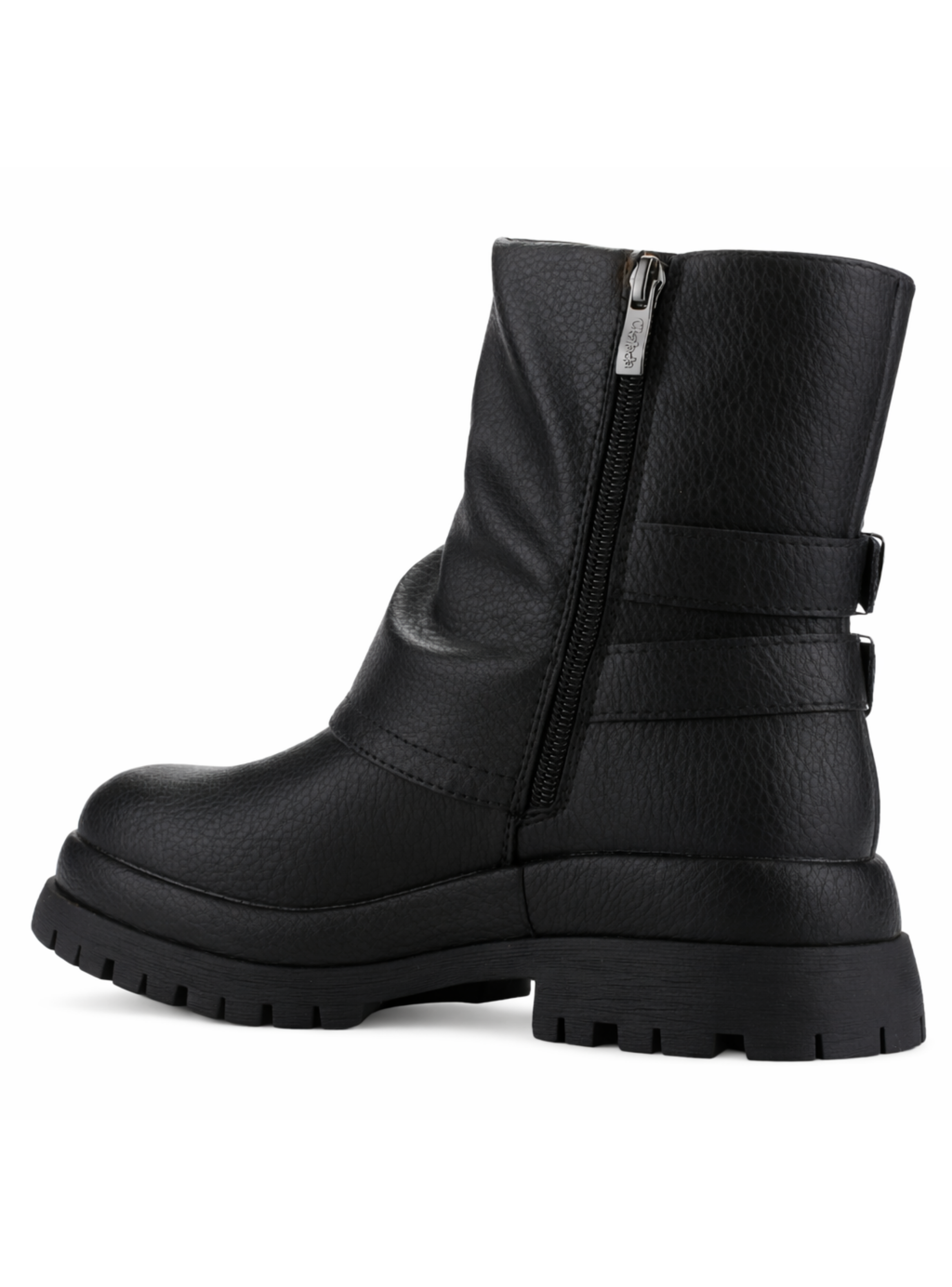 Botin Negro Mujer Casual Chalada Krep-3