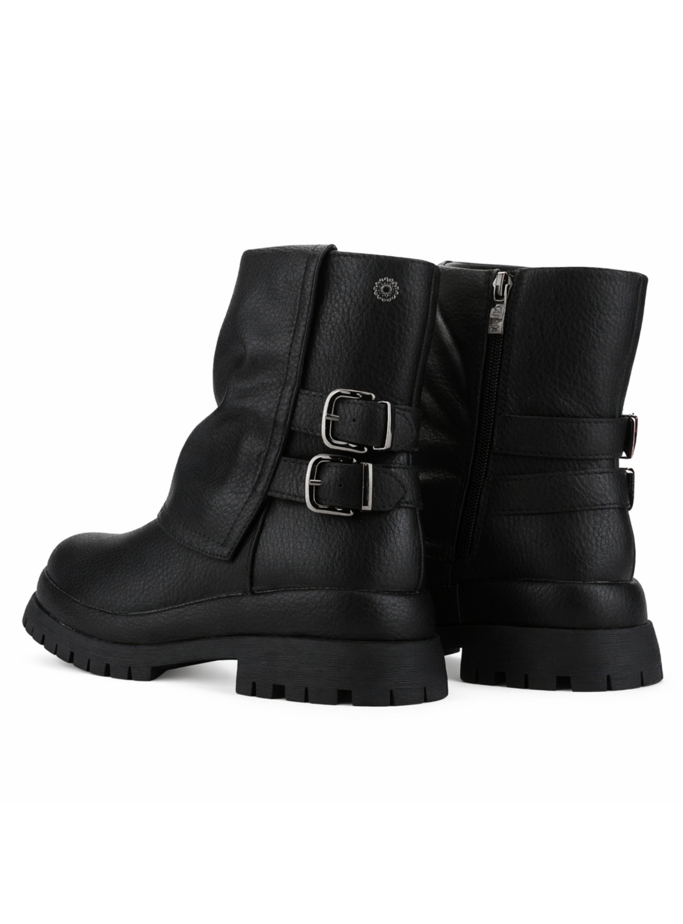 Botin Negro Mujer Casual Chalada Krep-5