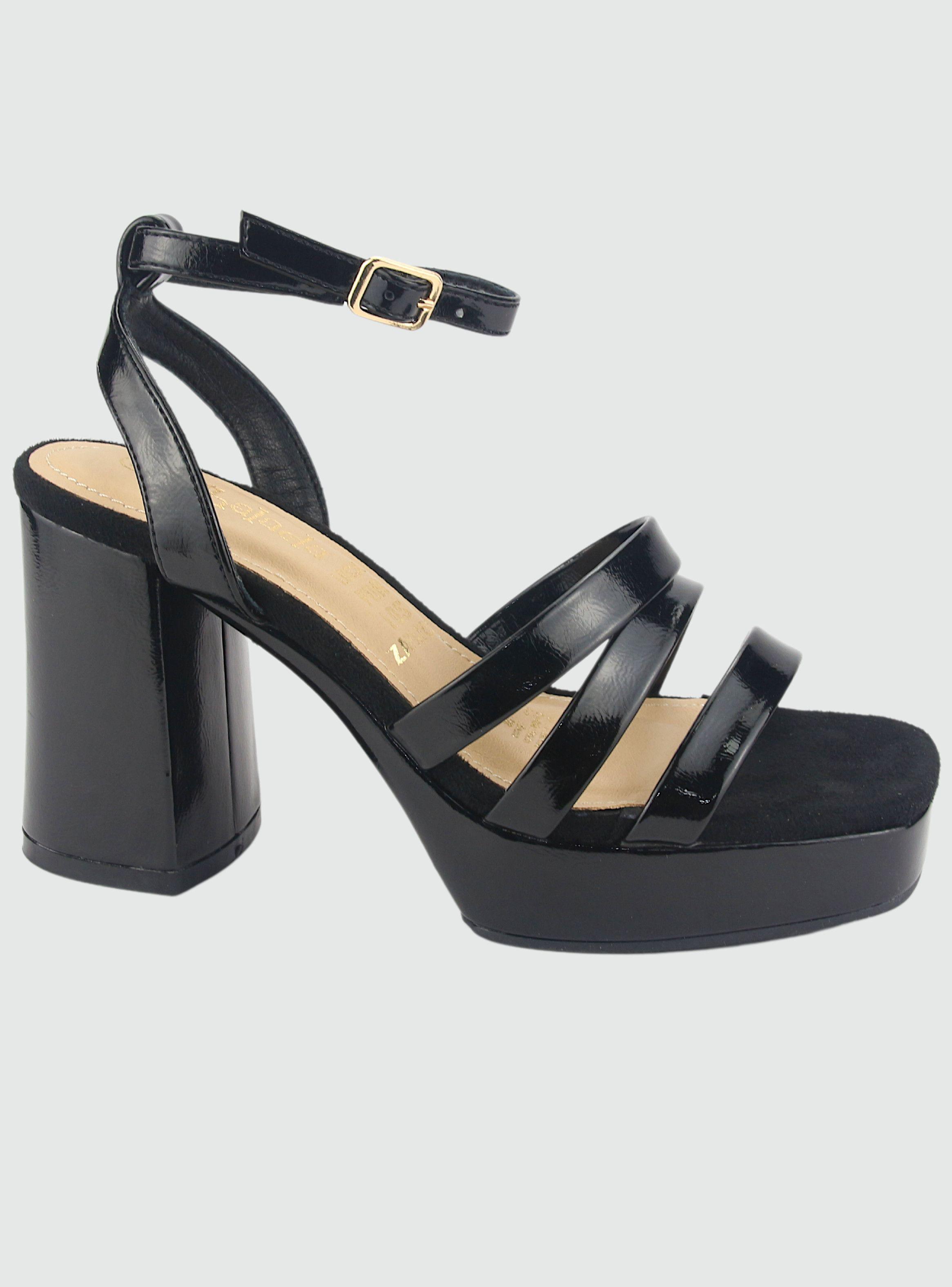 Sandalia Chalada Mujer Sussi-3 Negro Casual-0