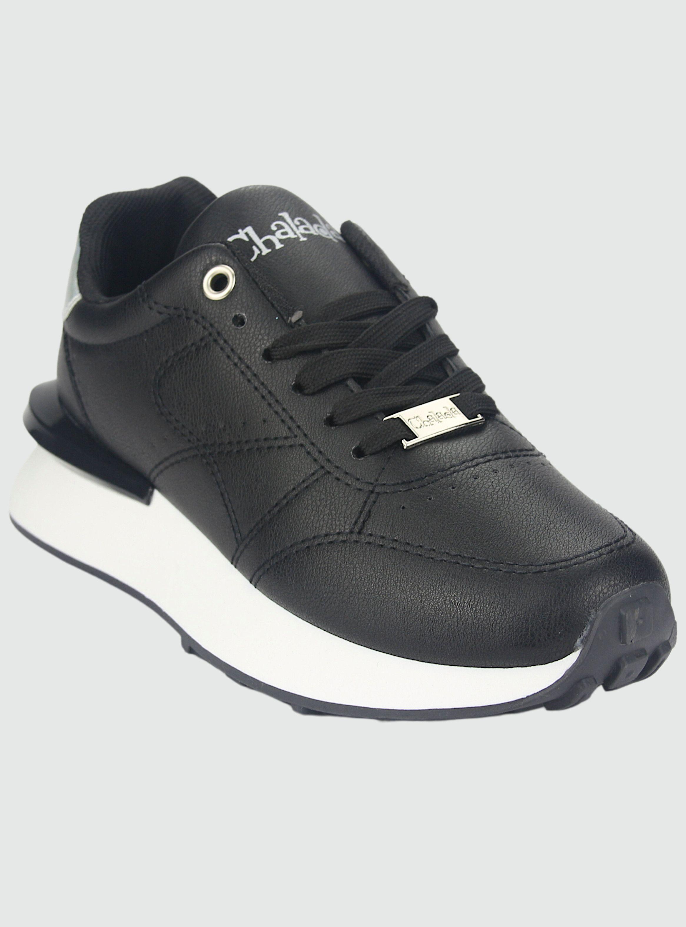 Zapatilla Chalada Mujer Frika-1 Negro Urbano-2