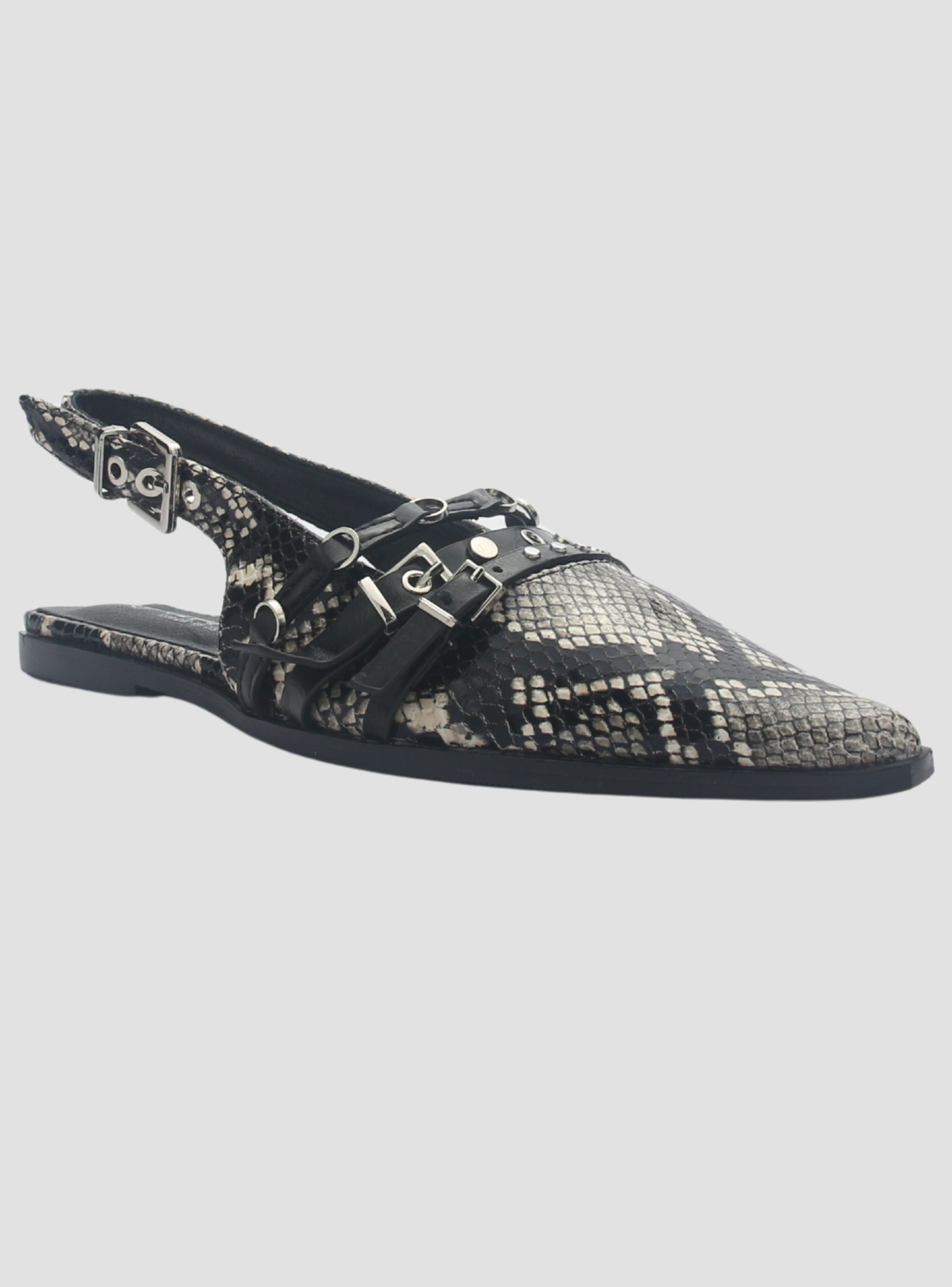 Ballerina de mujer Negro Casual Chalada Flat-1-2