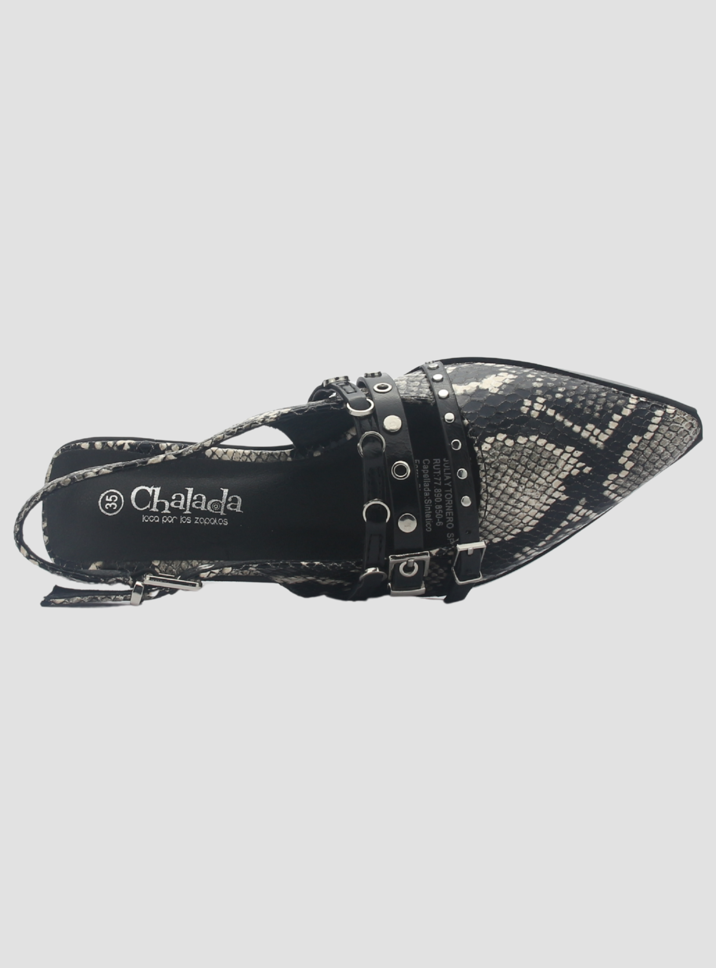 Ballerina de mujer Negro Casual Chalada Flat-1-4