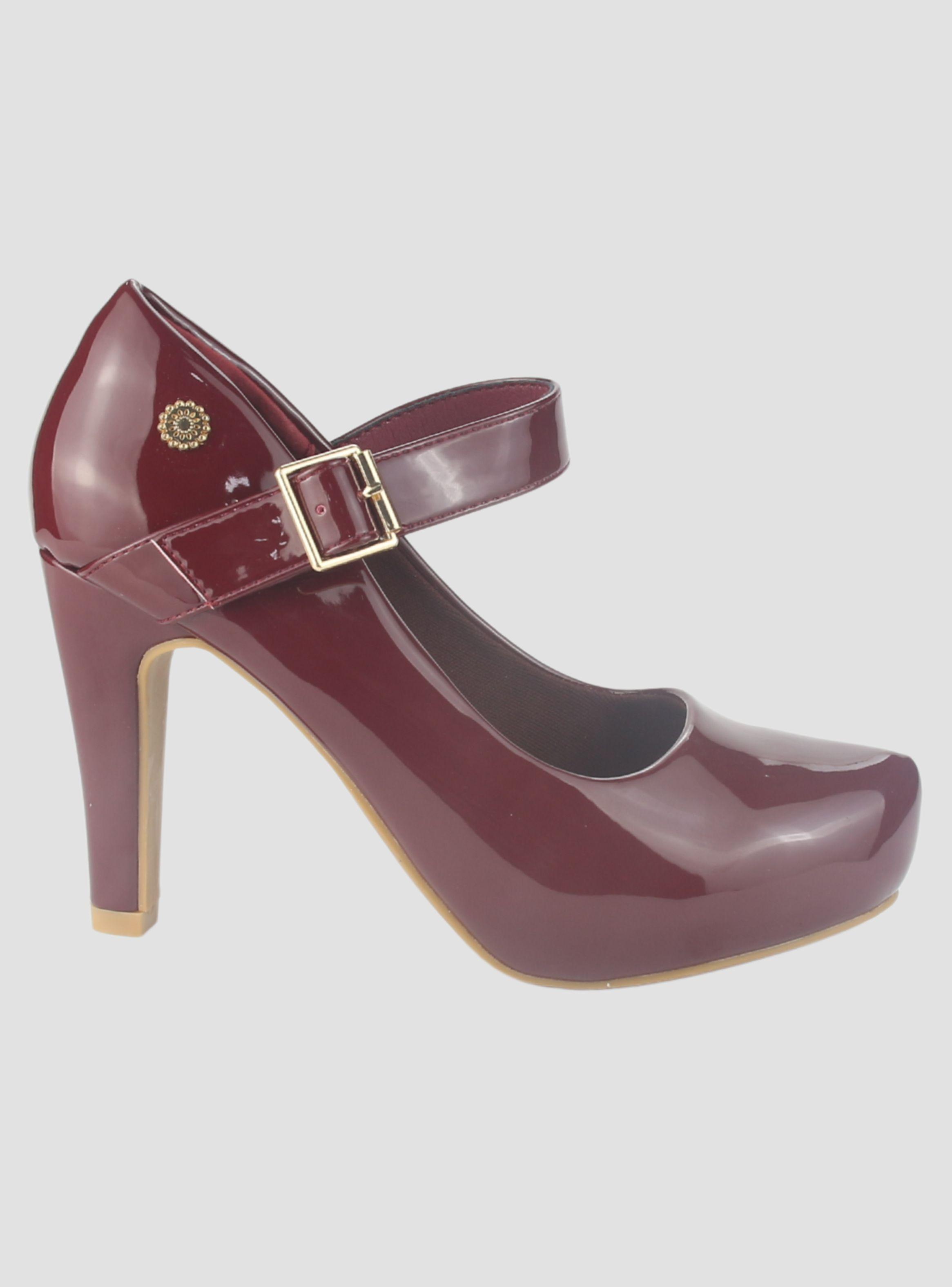 Zapato Chalada Mujer Fashion-71 Burdeo Casual-0