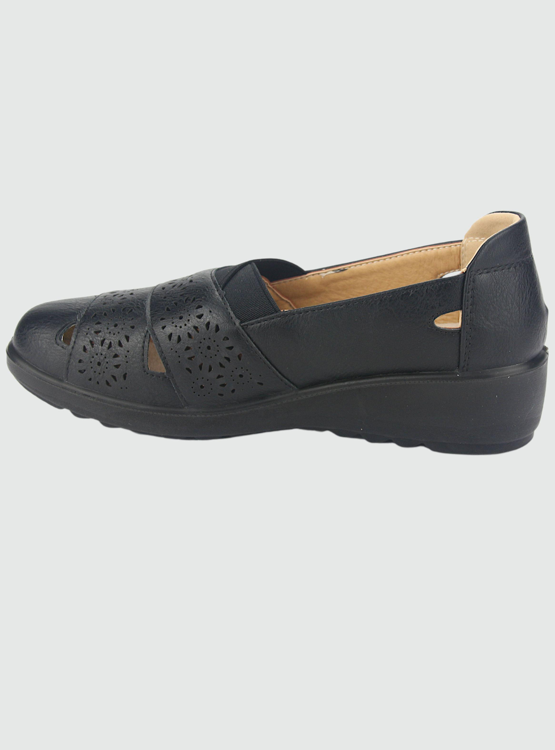 Mocasin Chalada Mujer Deza-1 Negro Casual-1