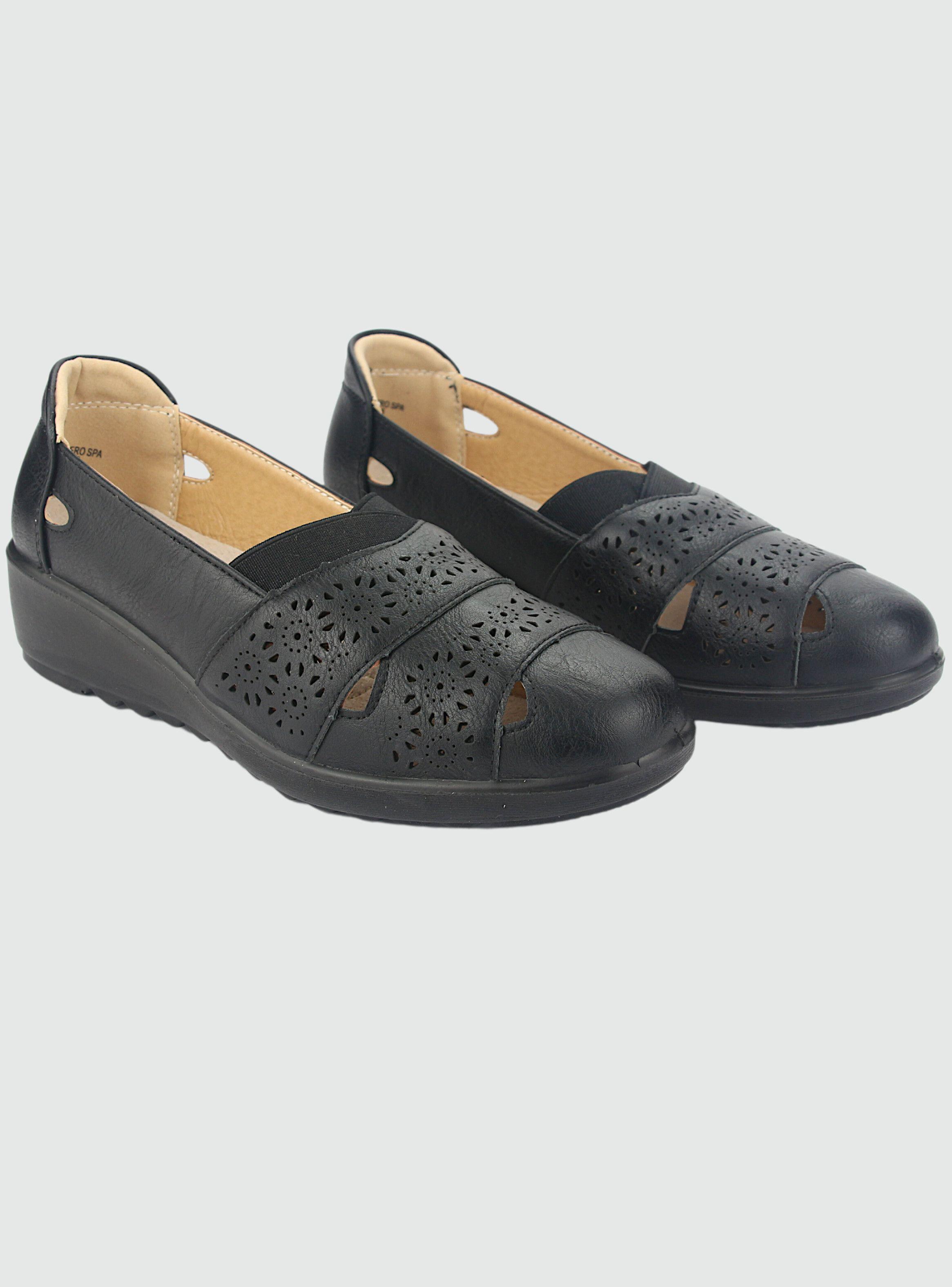 Mocasin Chalada Mujer Deza-1 Negro Casual-4