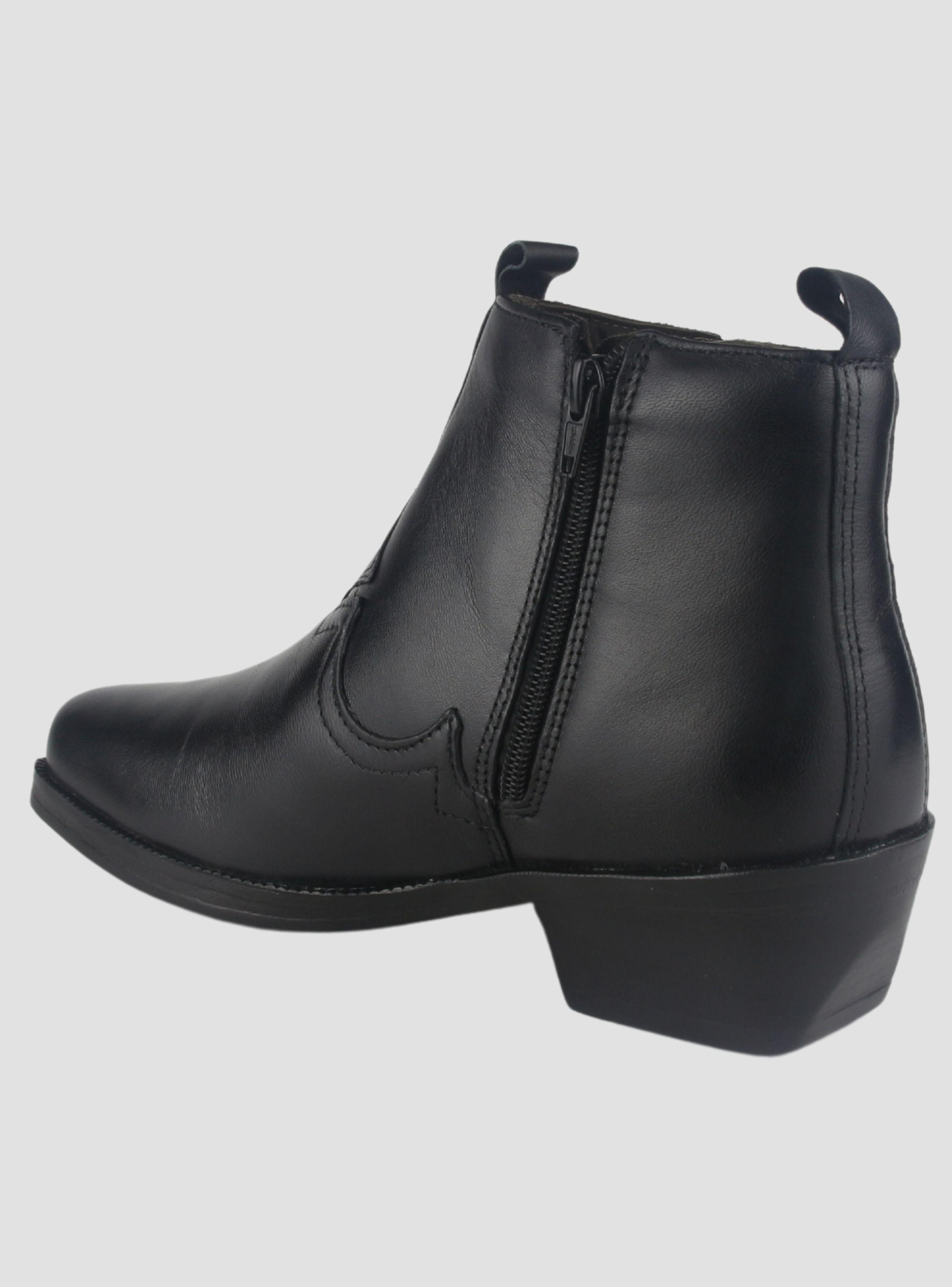 Botin Ferracini Hombre 8907 New Country Negro Casual-3