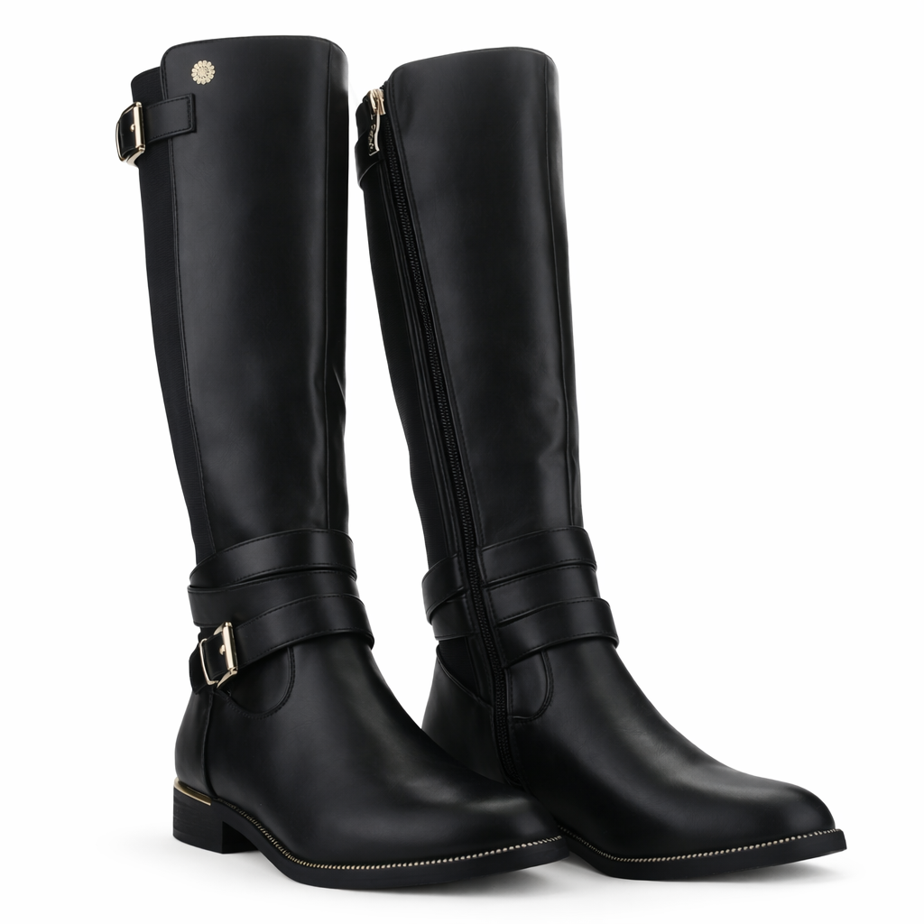 Bota Negro Mujer Casual Chalada Trafun-4