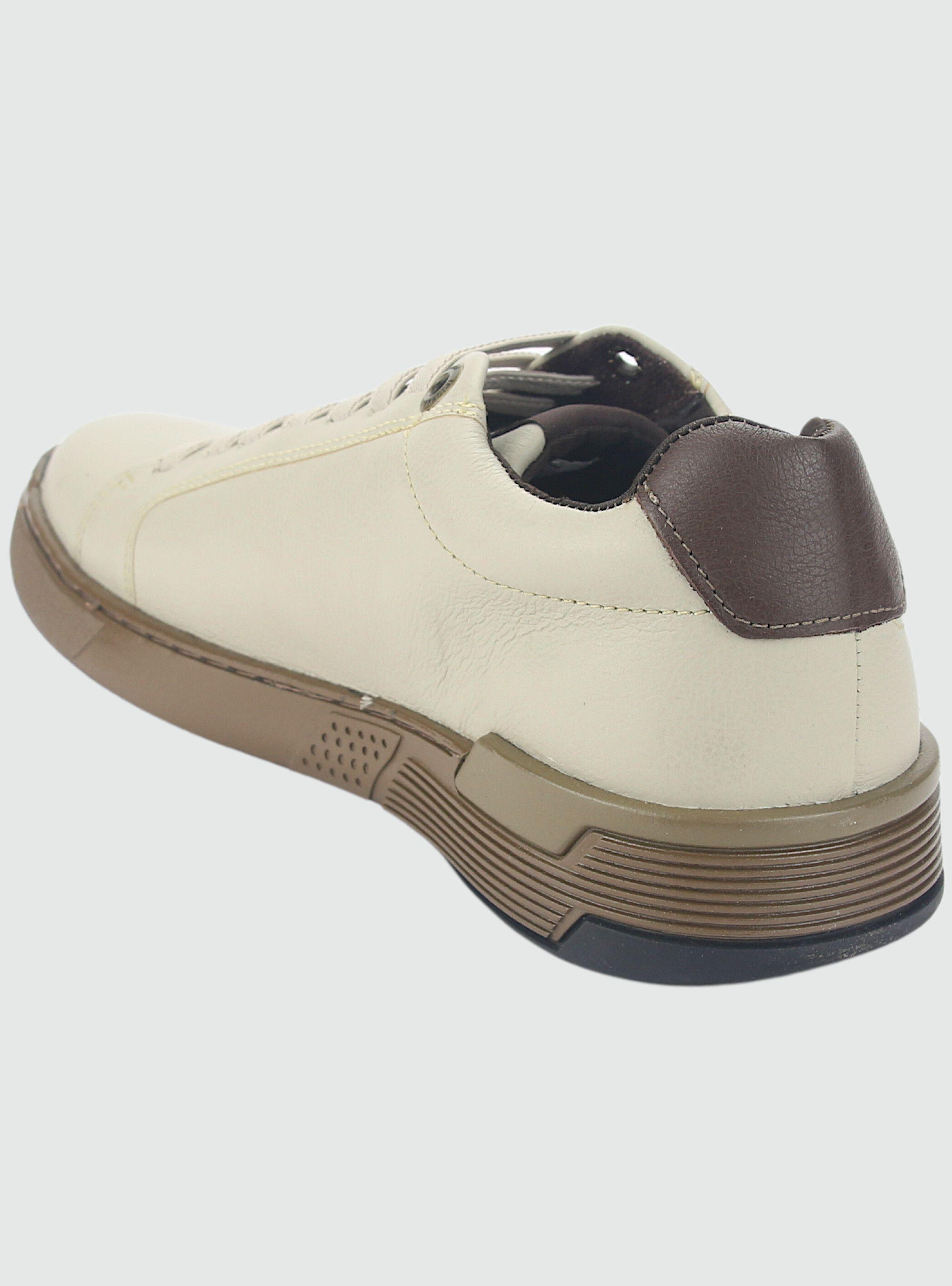 Zapatilla Ferracini Hombre 8276 Artico Beige Casual-3