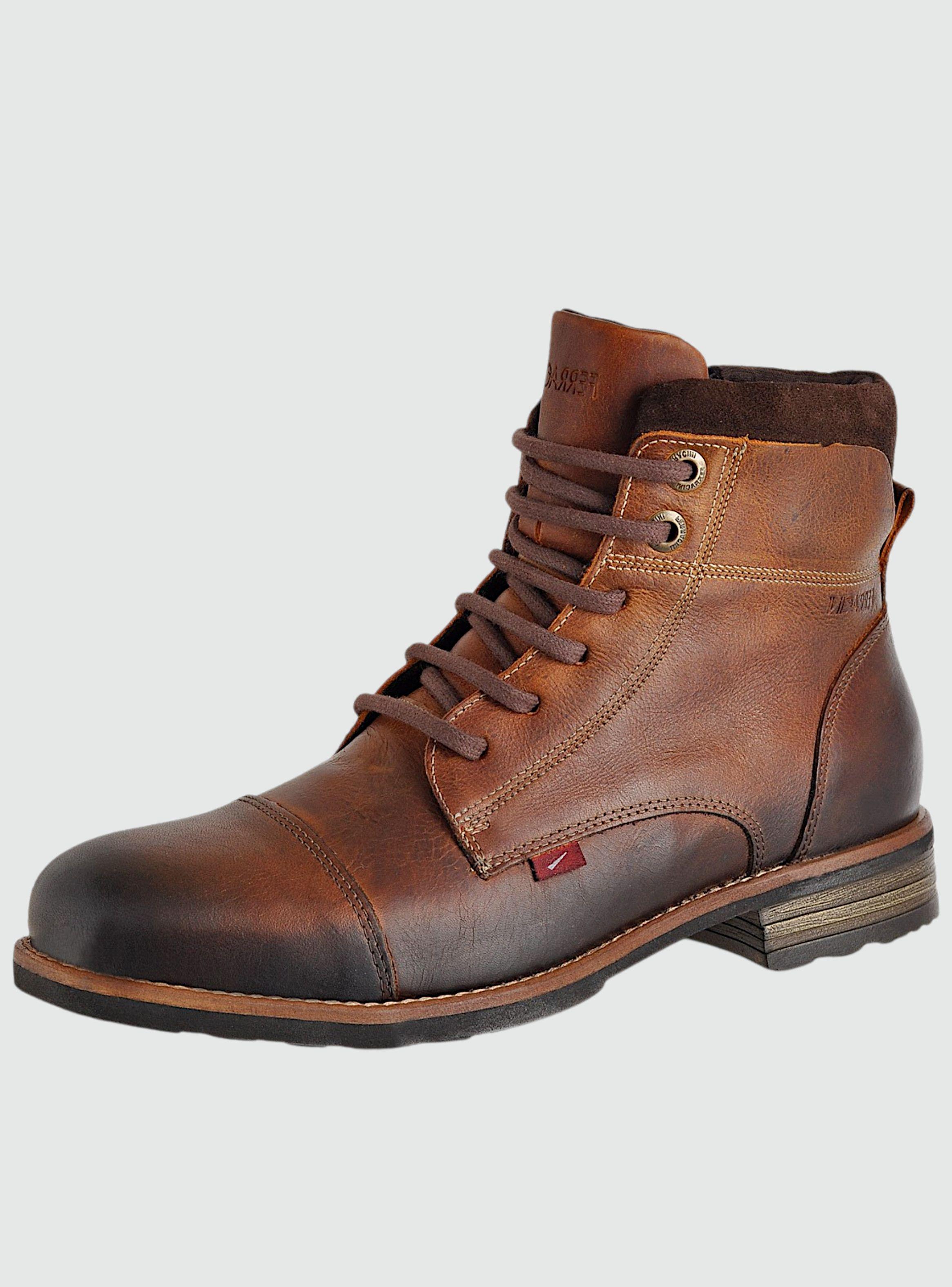 Bototo Ferracini Hombre 9871 Camel Casual-0