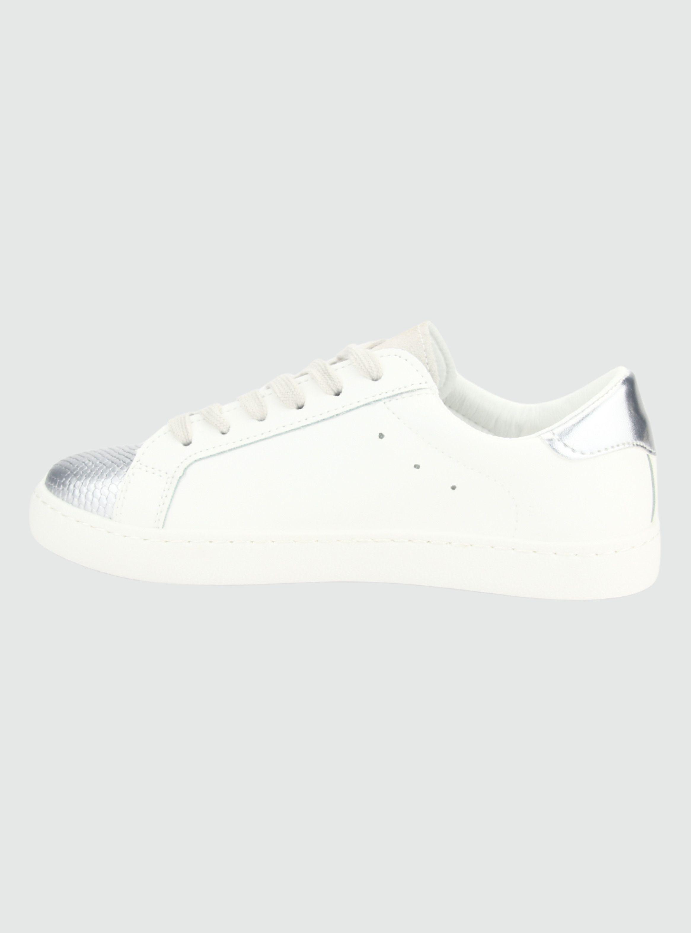 Zapatilla Chalada Mujer Goose-1 Plateado Urbano-1
