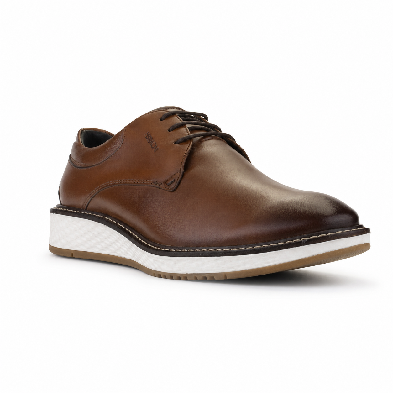 Zapato Café Hombre Casual Ferracini 3301-2