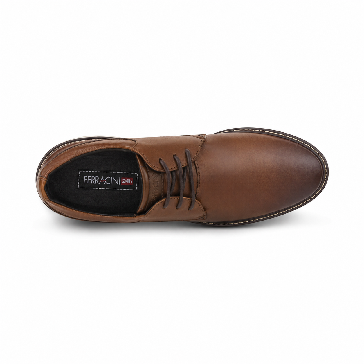 Zapato Café Hombre Casual Ferracini 3301-3