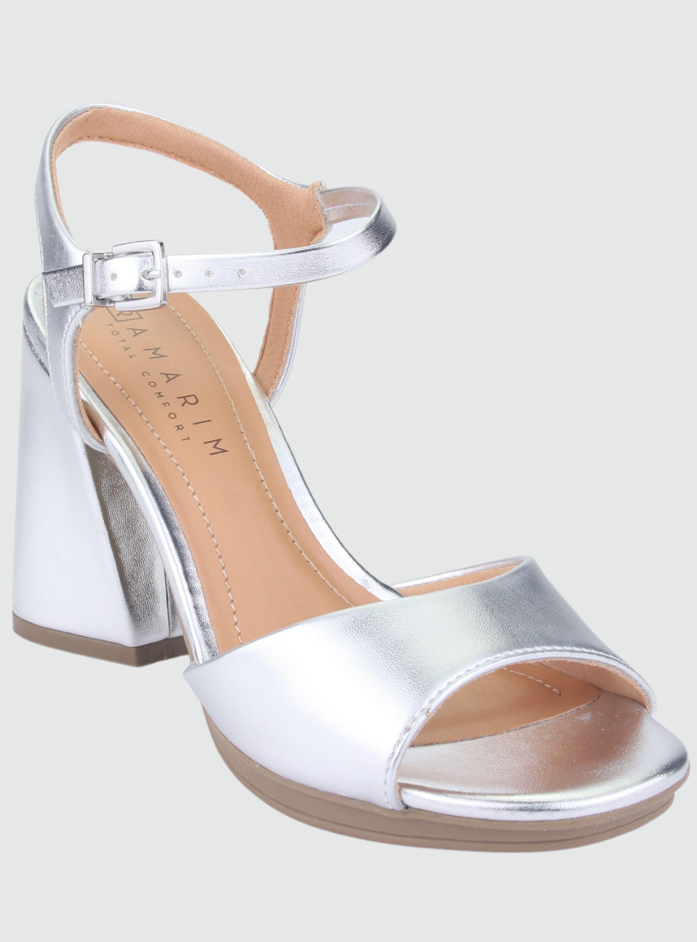 Sandalia Ramarim Mujer 2259202 Plateado Moda-2