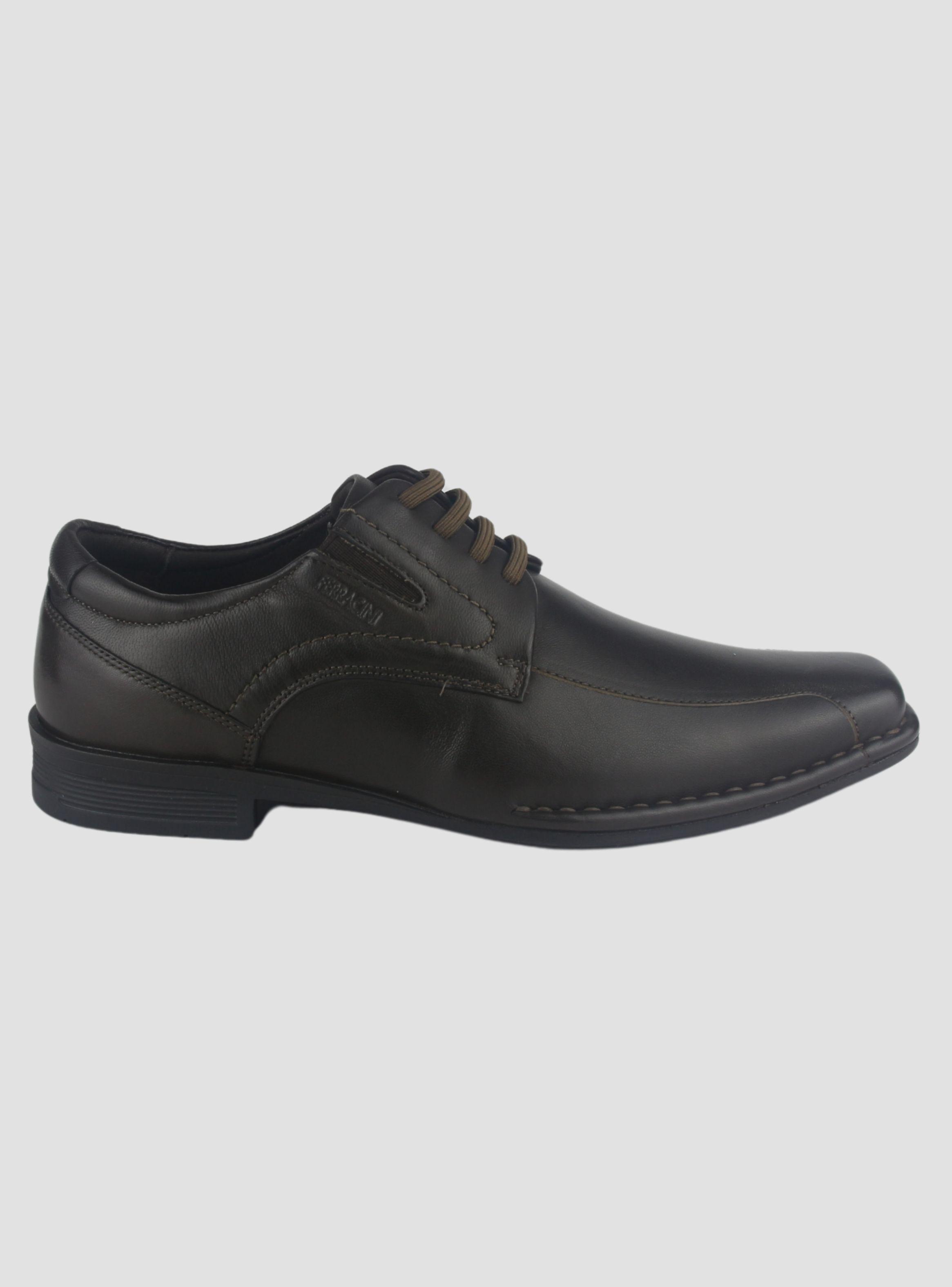 Zapato Ferracini Hombre 5340 Ambience Café Oscuro Casual-0