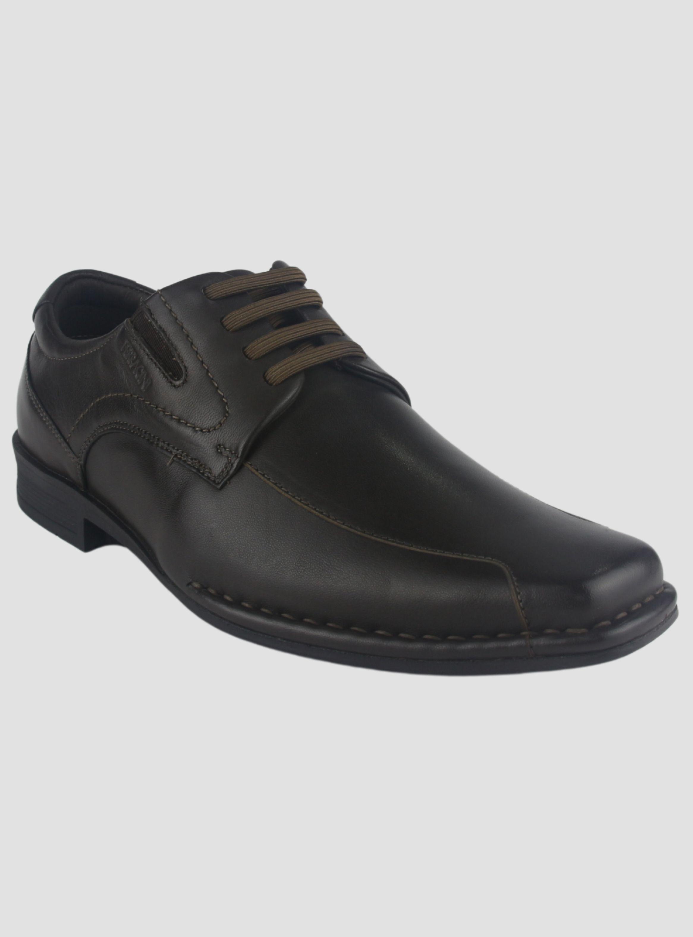 Zapato Ferracini Hombre 5340 Ambience Café Oscuro Casual-2