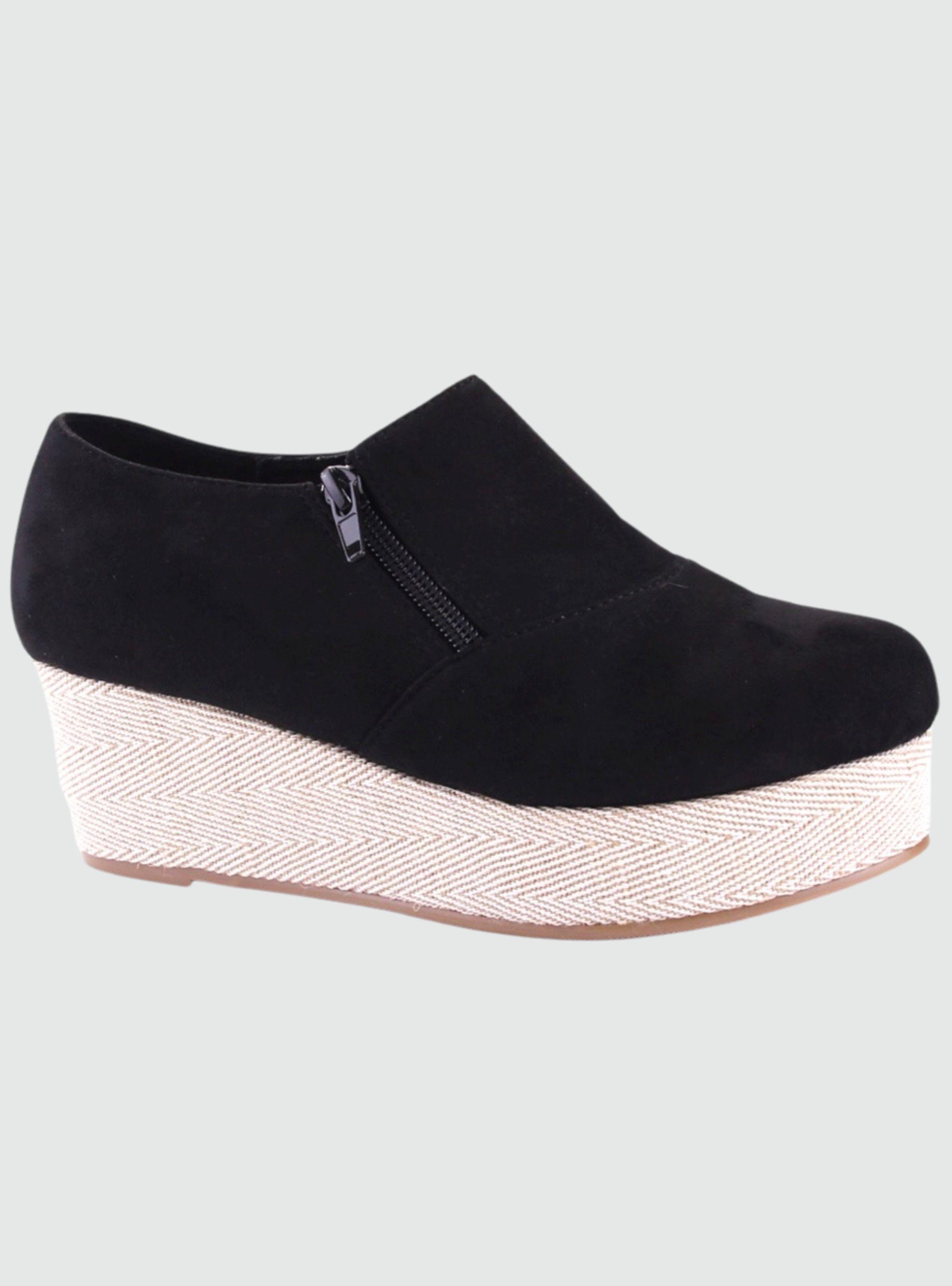 Zapato Chalada Mujer Parral-1 Negro Casual-0