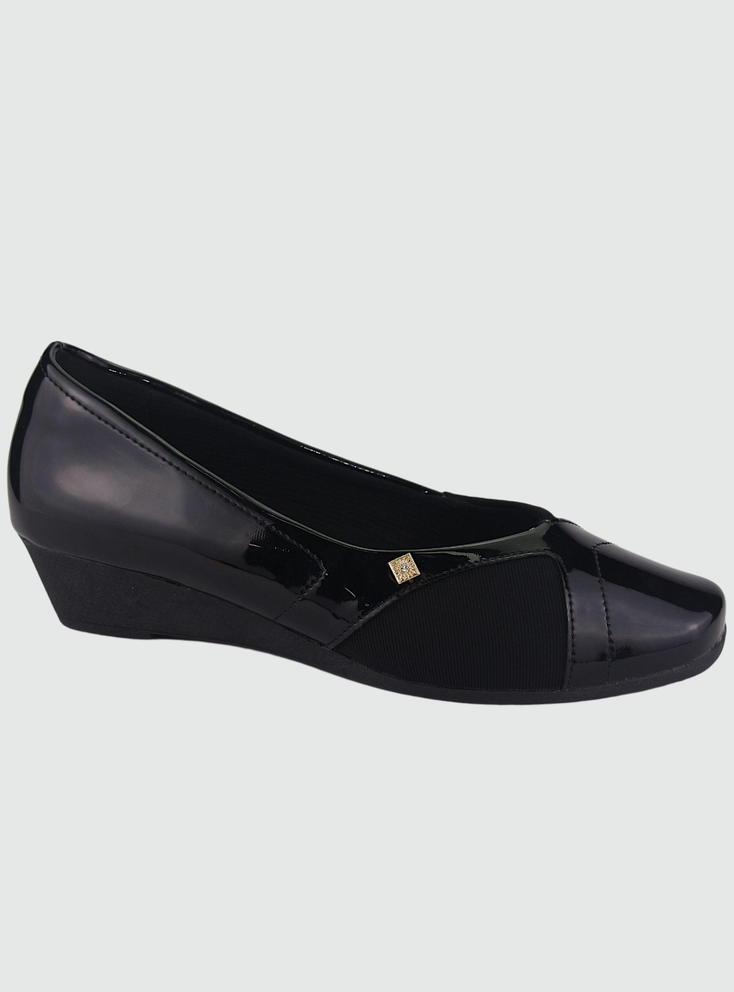 Zapato Chalada Mujer Coles-1 Negro Casual-0