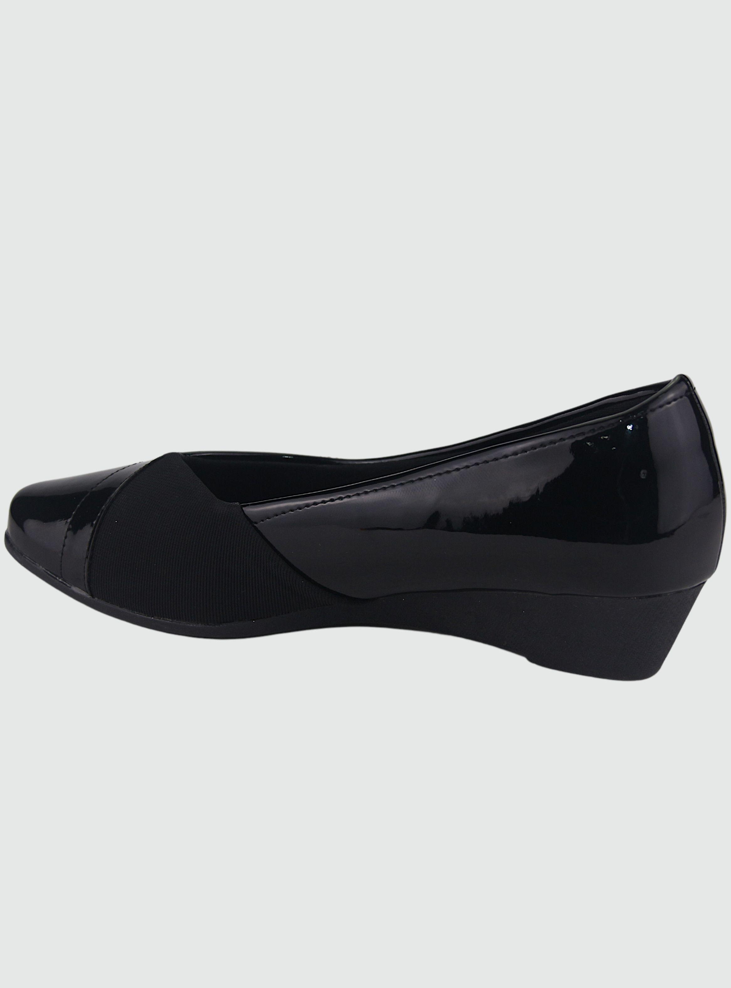 Zapato Chalada Mujer Coles-1 Negro Casual-1