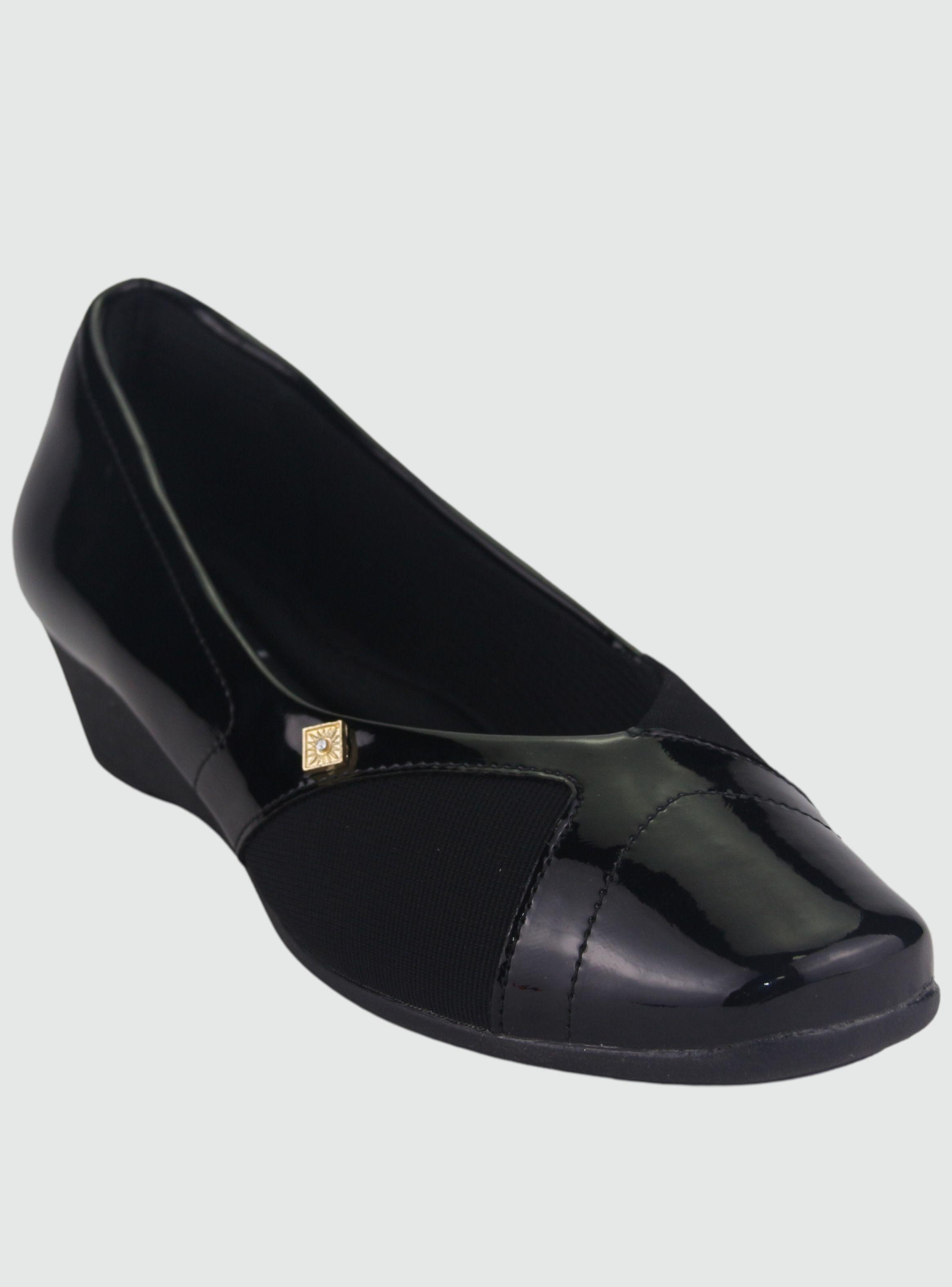 Zapato Chalada Mujer Coles-1 Negro Casual-2