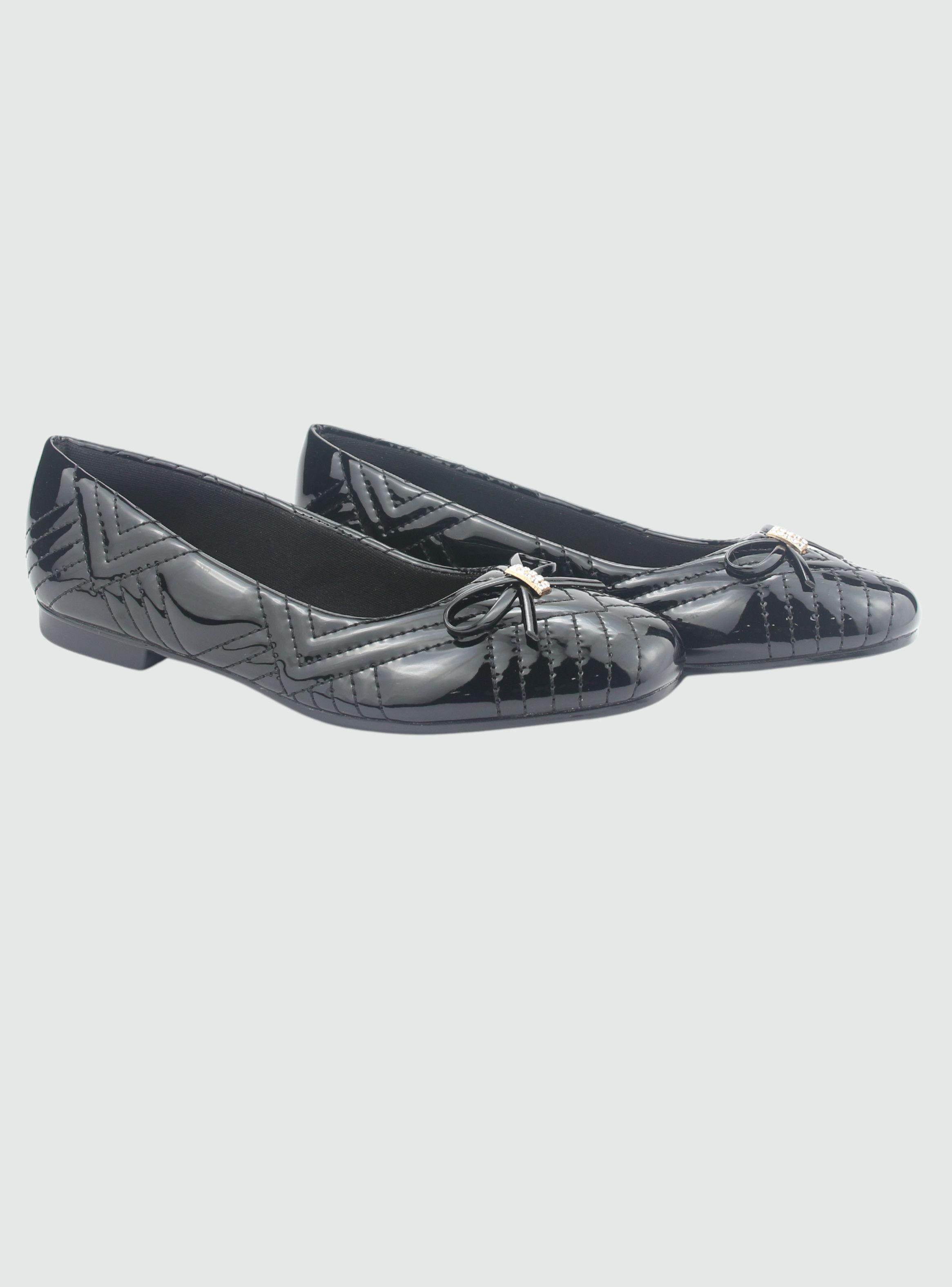 Zapato Chalada Mujer Nazzer-3 Negro Casual-3