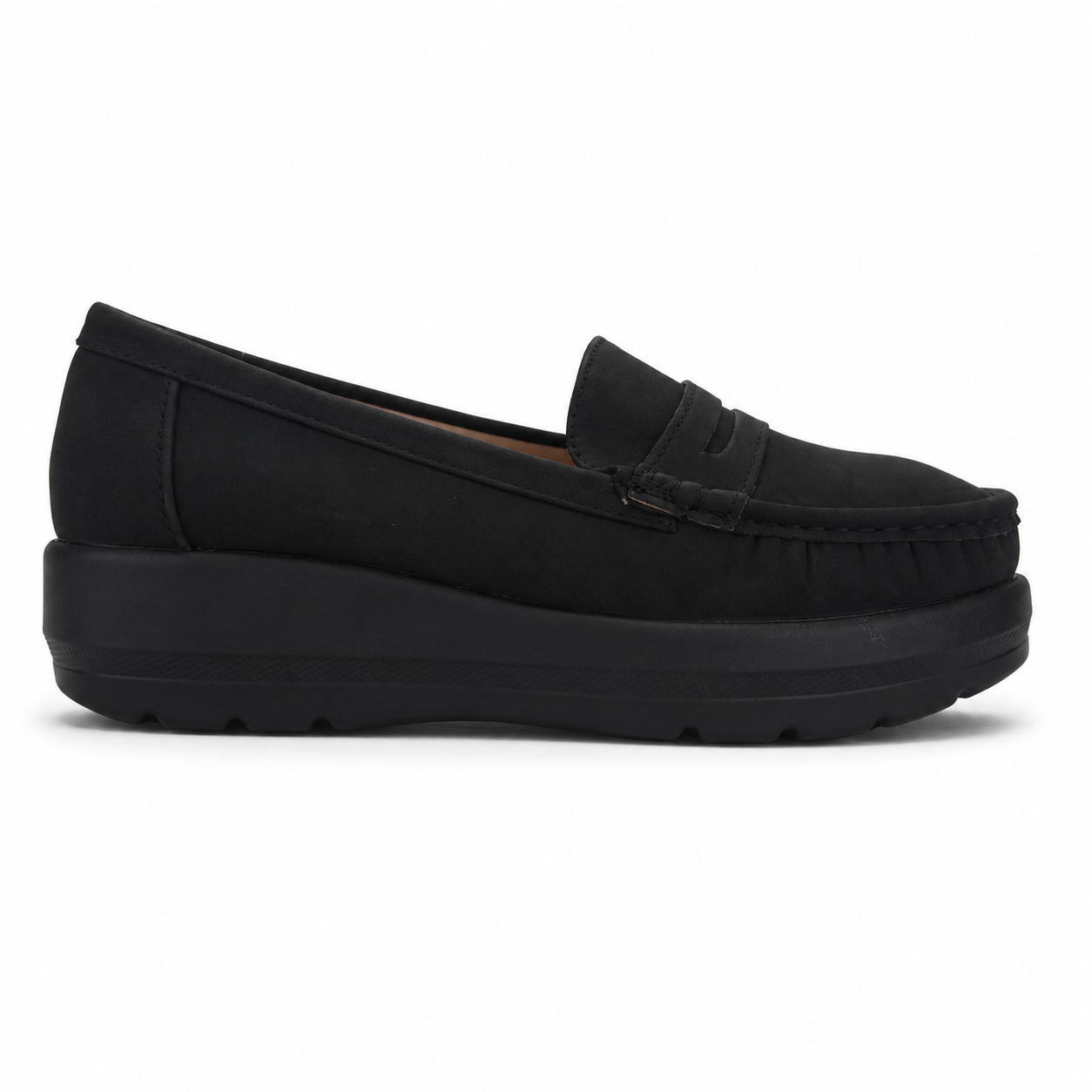 Mocasin Negro Mujer Casual Chalada Canda-0