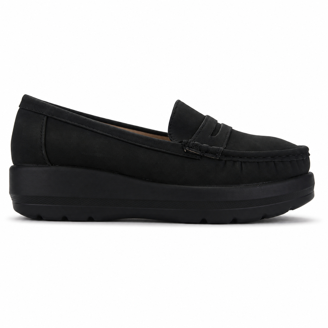 Mocasin Negro Mujer Casual Chalada Canda-1