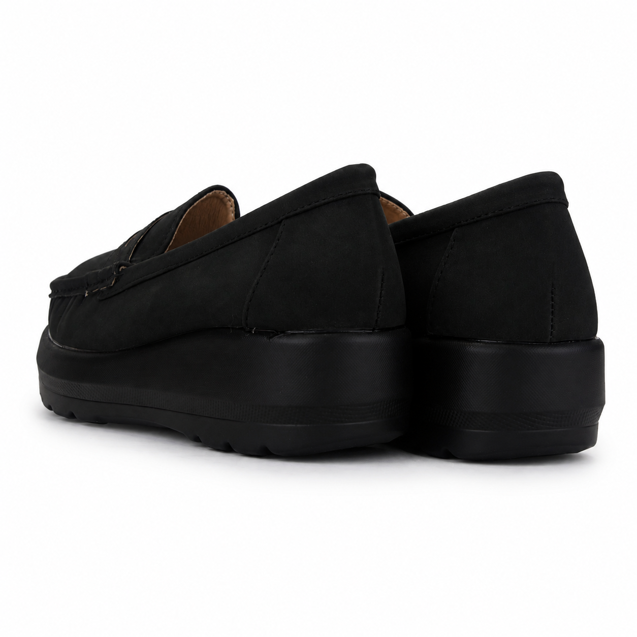 Mocasin Negro Mujer Casual Chalada Canda-6