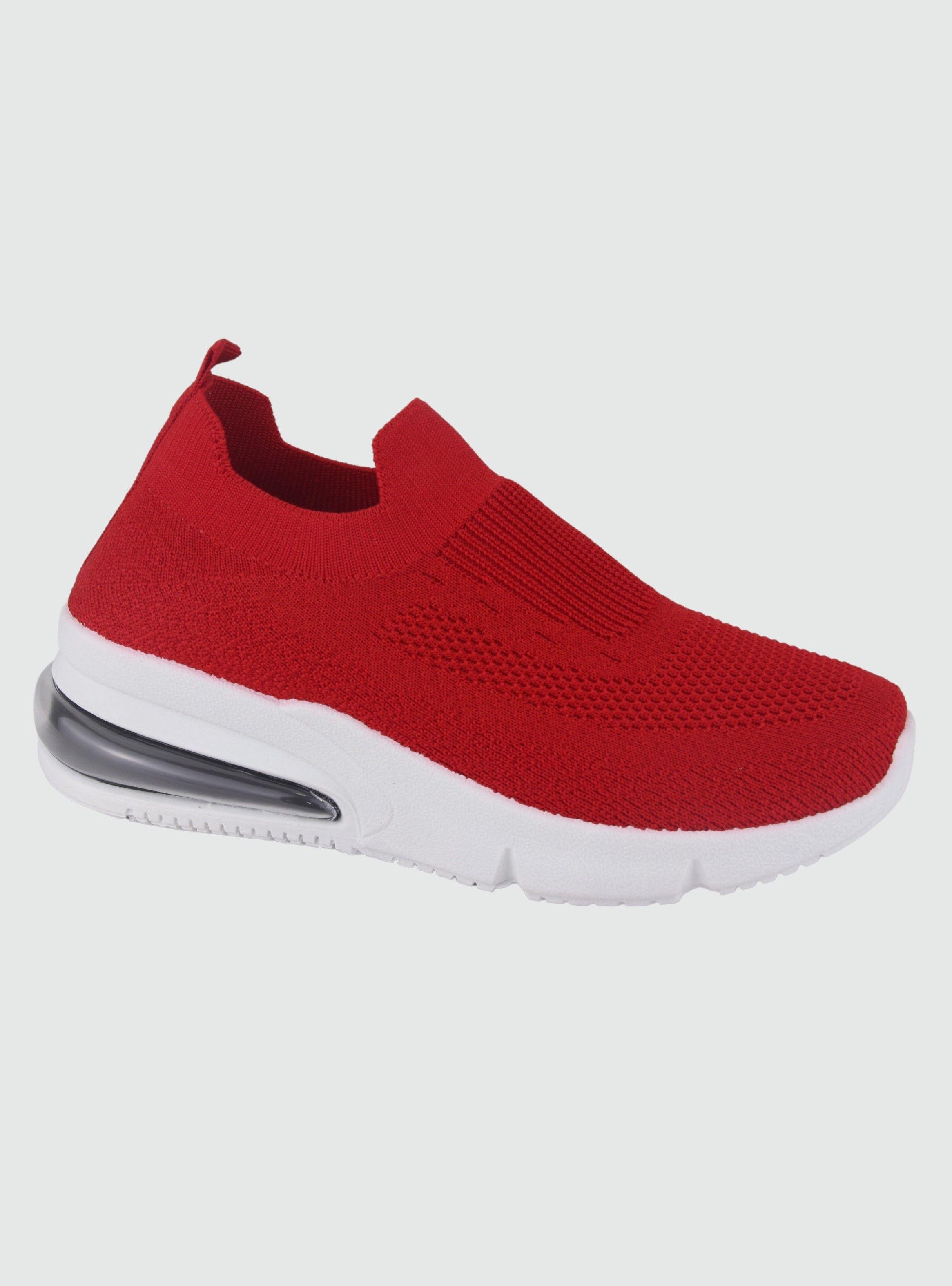 Zapatilla Funway Mujer Socket-2 Rojo Casual-0