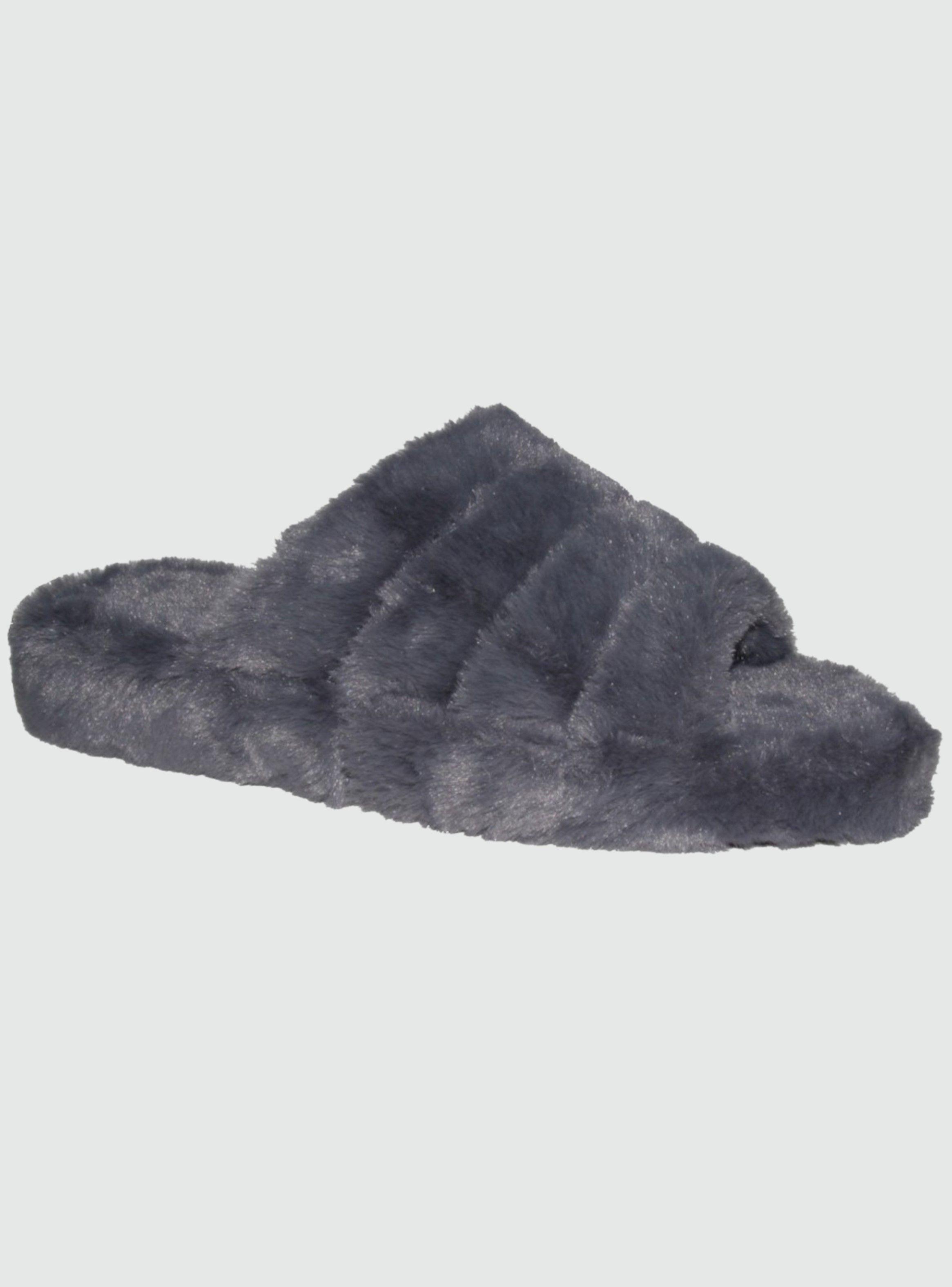 Pantufla Chalada Mujer Slipper-1 Gris Comfort-0