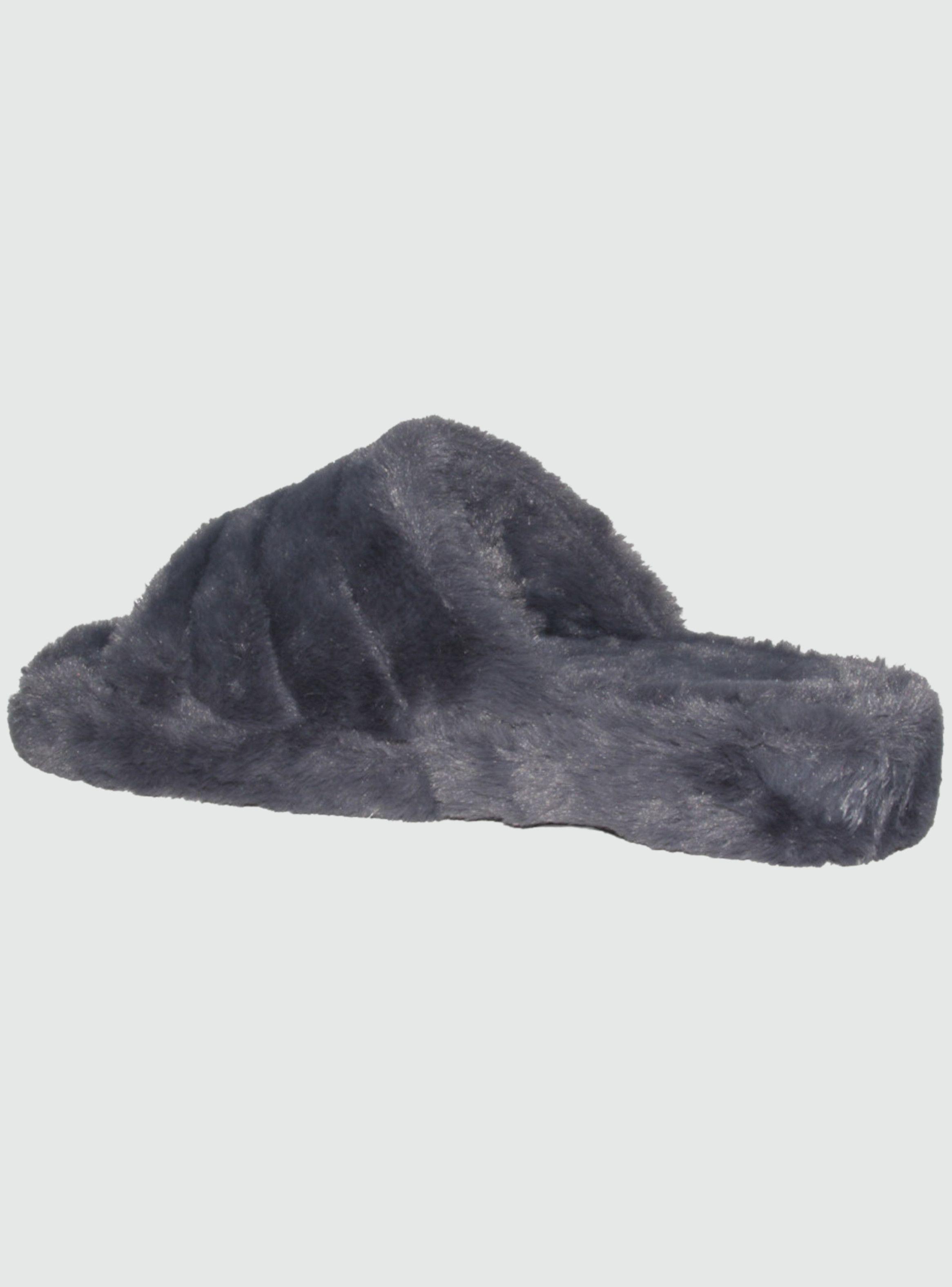 Pantufla Chalada Mujer Slipper-1 Gris Comfort-1