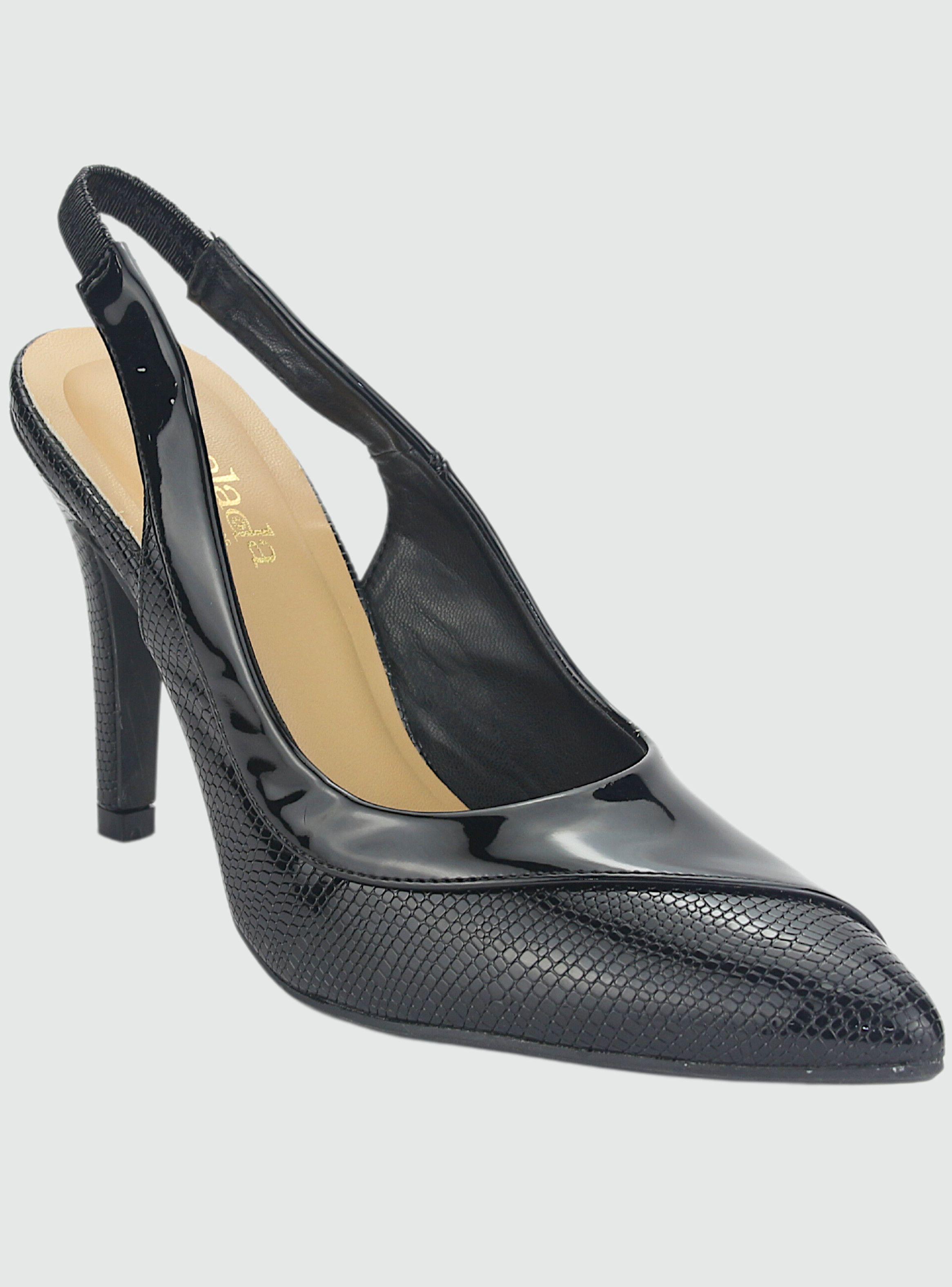 Zapato Chalada Mujer Clora-61 Negro Casual-2