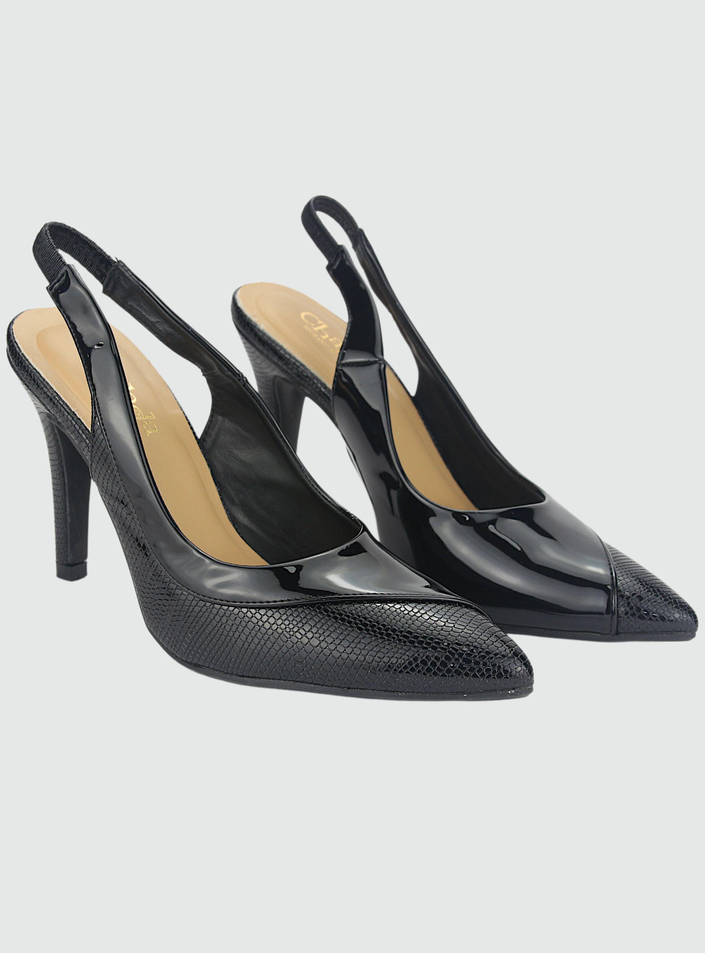 Zapato Chalada Mujer Clora-61 Negro Casual-3