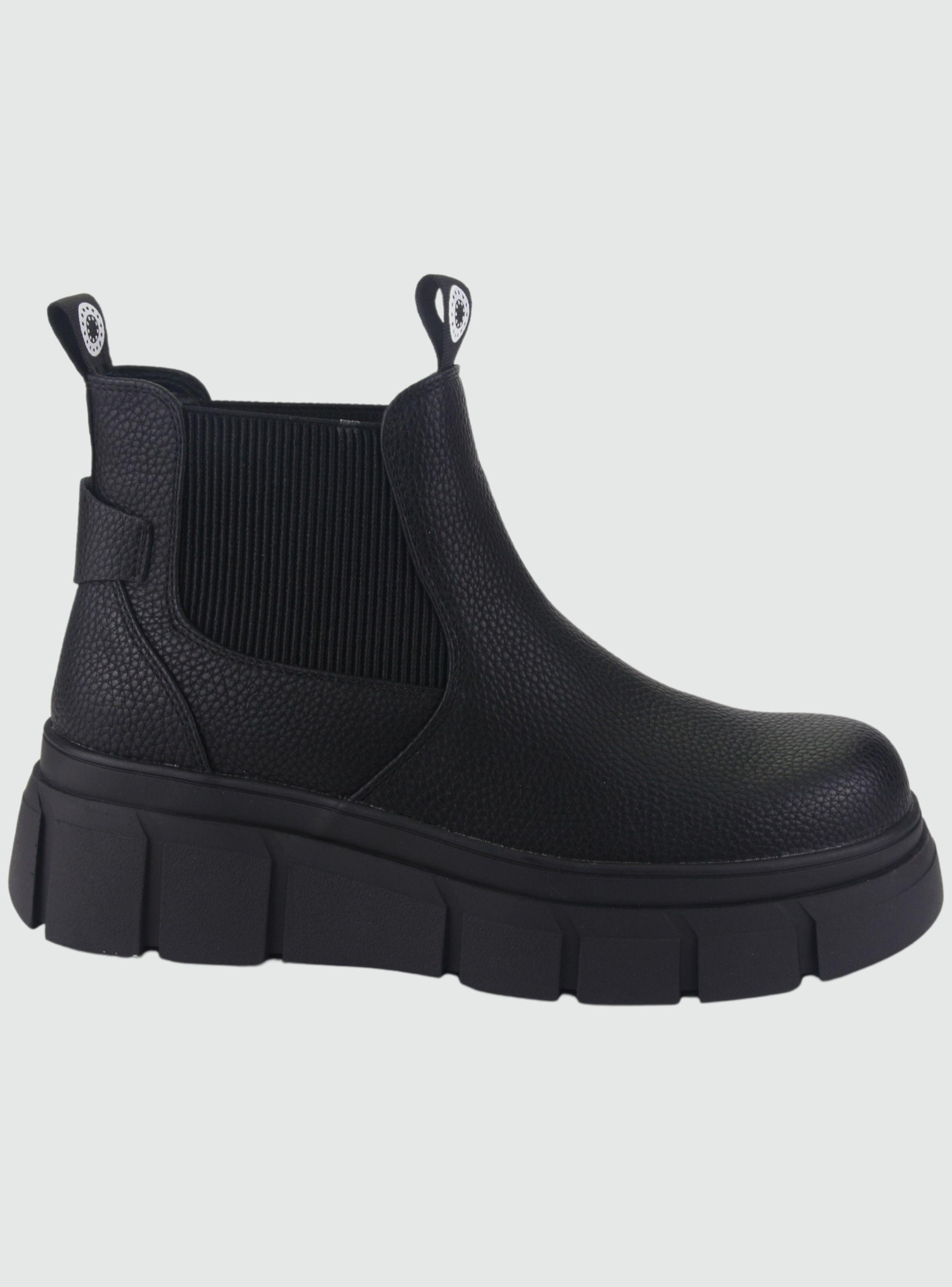 Botin Chalada Mujer Micca-1 Negro Casual-0