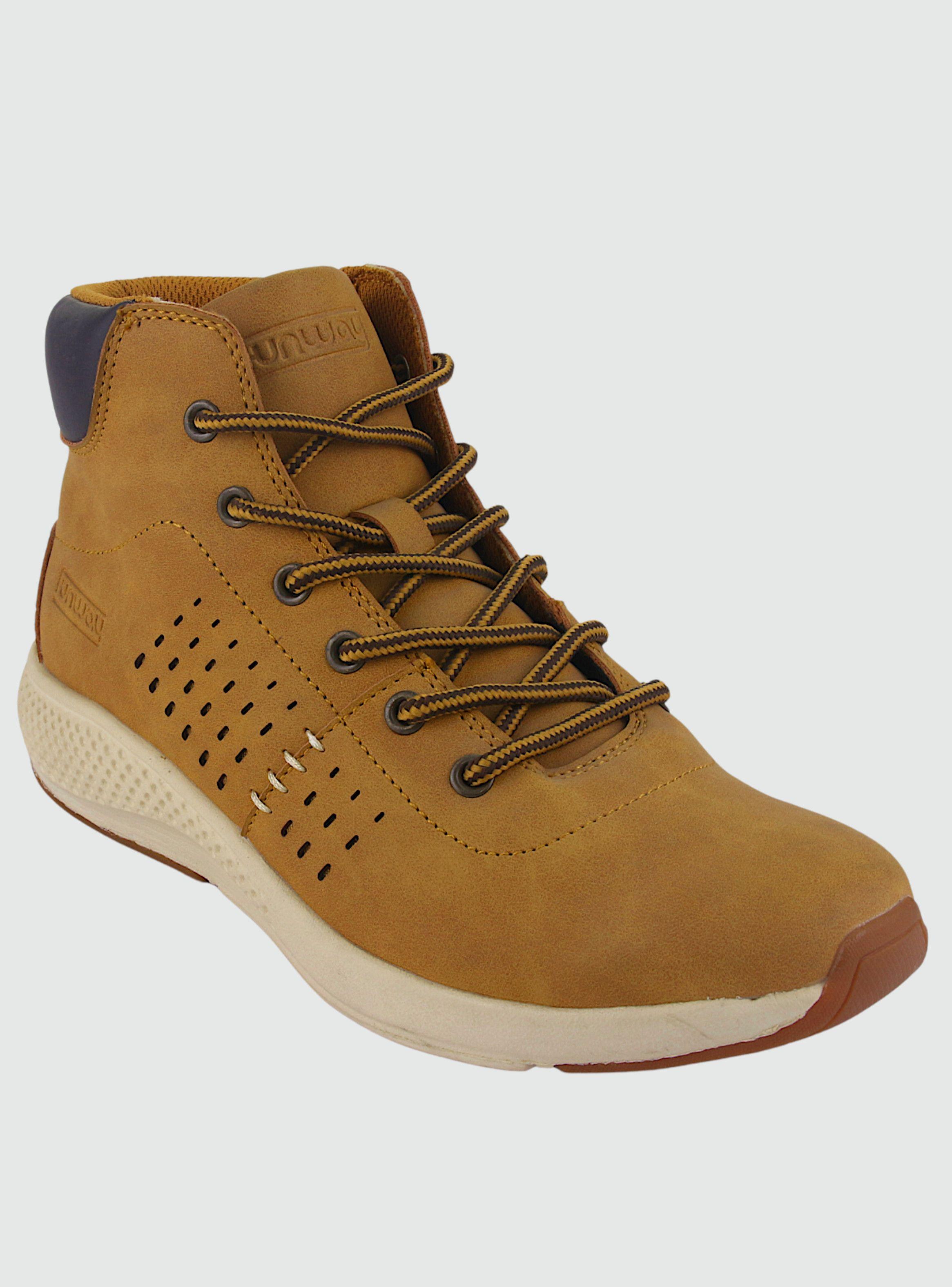 Botin Funway Mujer Iguana-1 Camel Casual-2