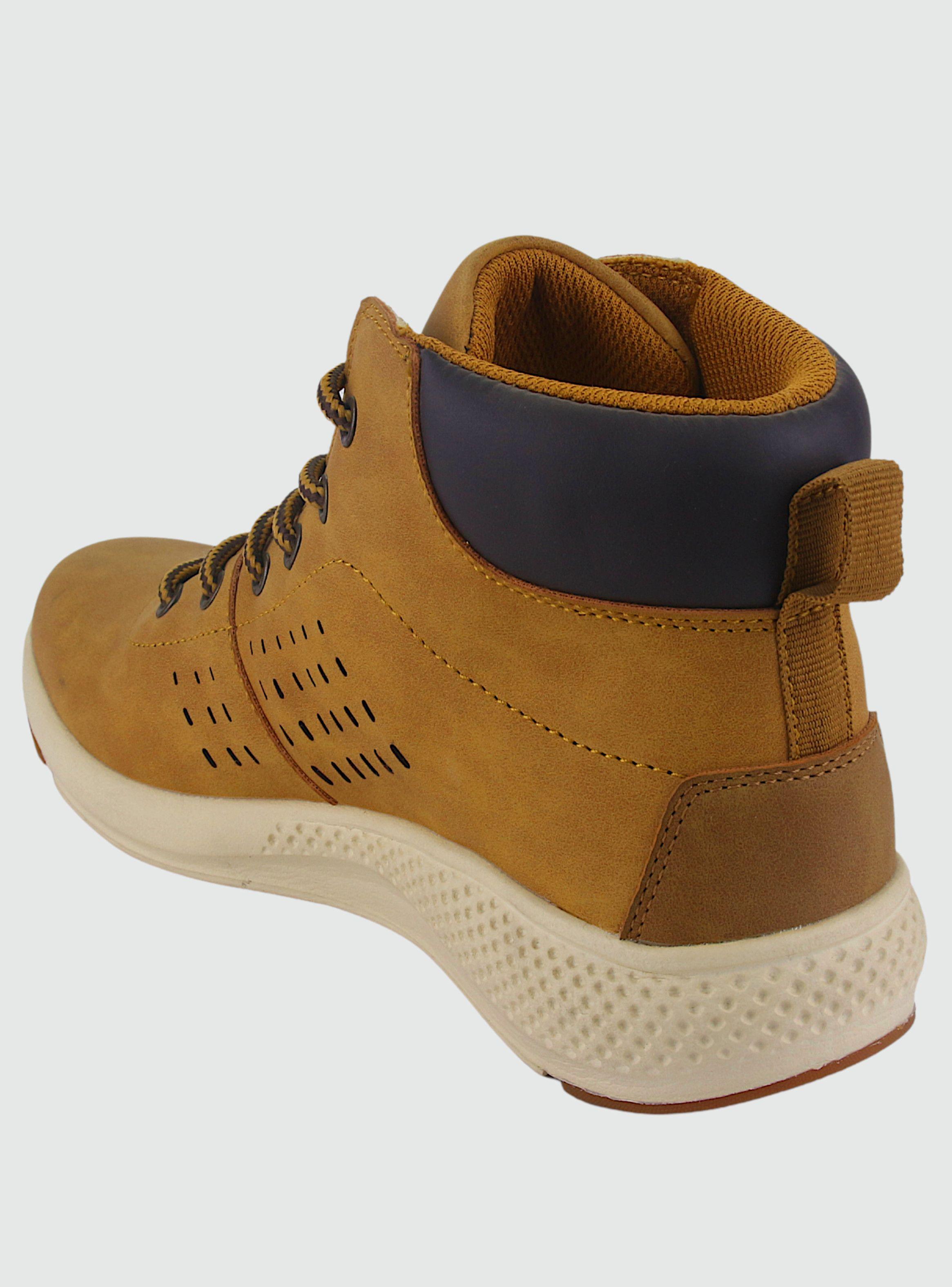 Botin Funway Mujer Iguana-1 Camel Casual-3