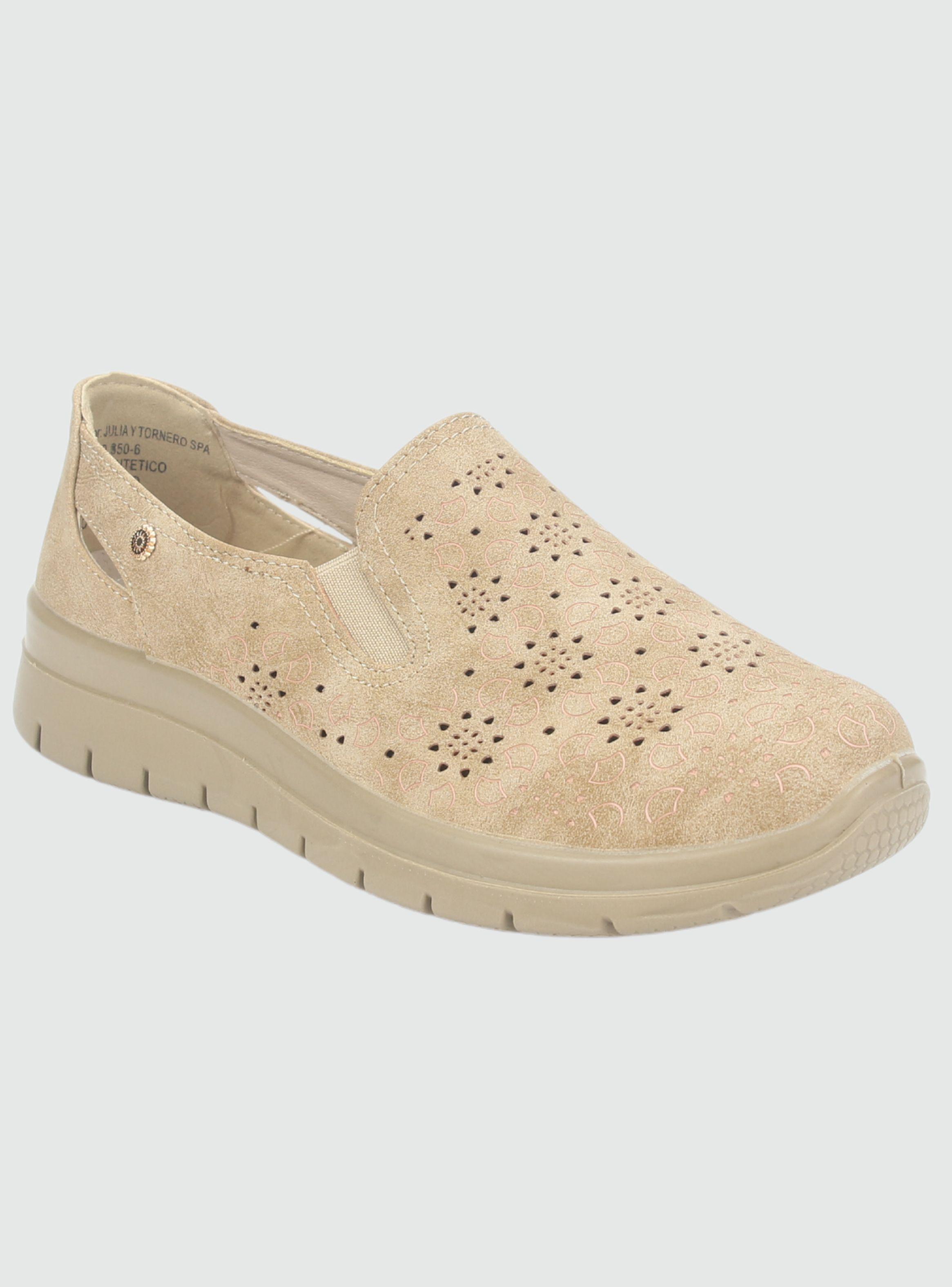 Zapato Chalada Mujer Finest-4 Beige Casual-2