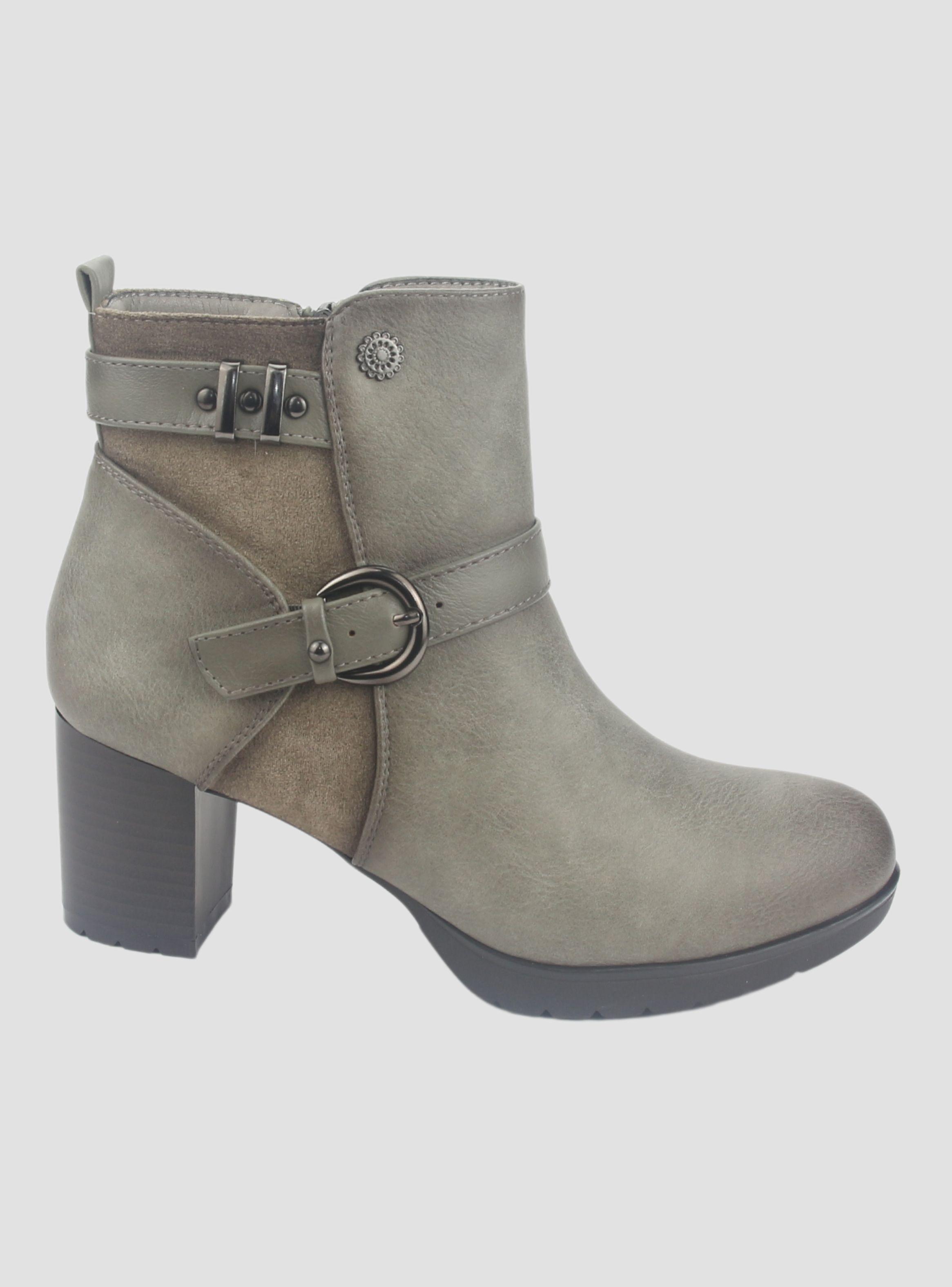 Botin Chalada Mujer Lelia-1 Taupe Casual-0