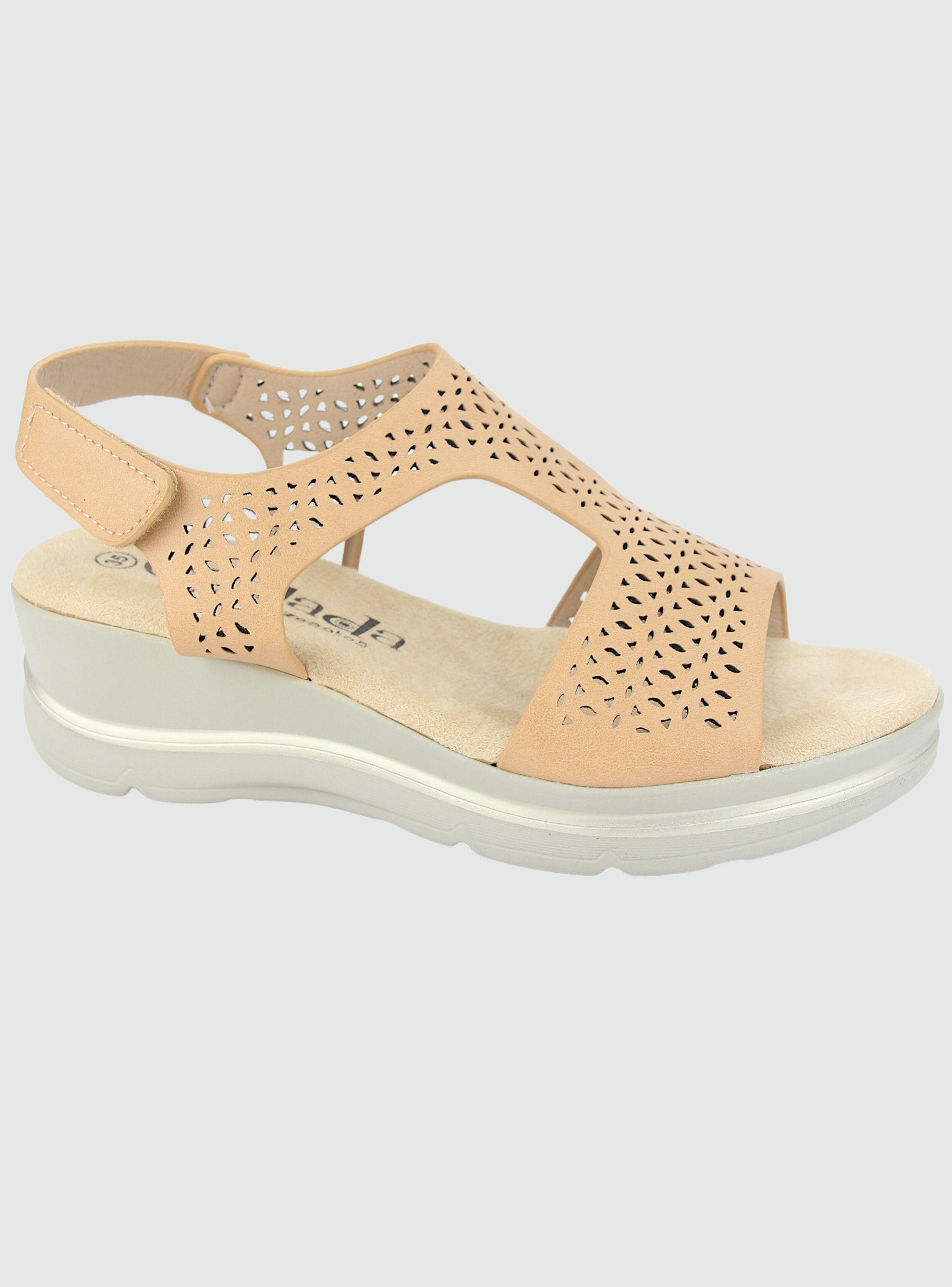 Sandalia Chalada Mujer Fairly-3 Beige Casual-0