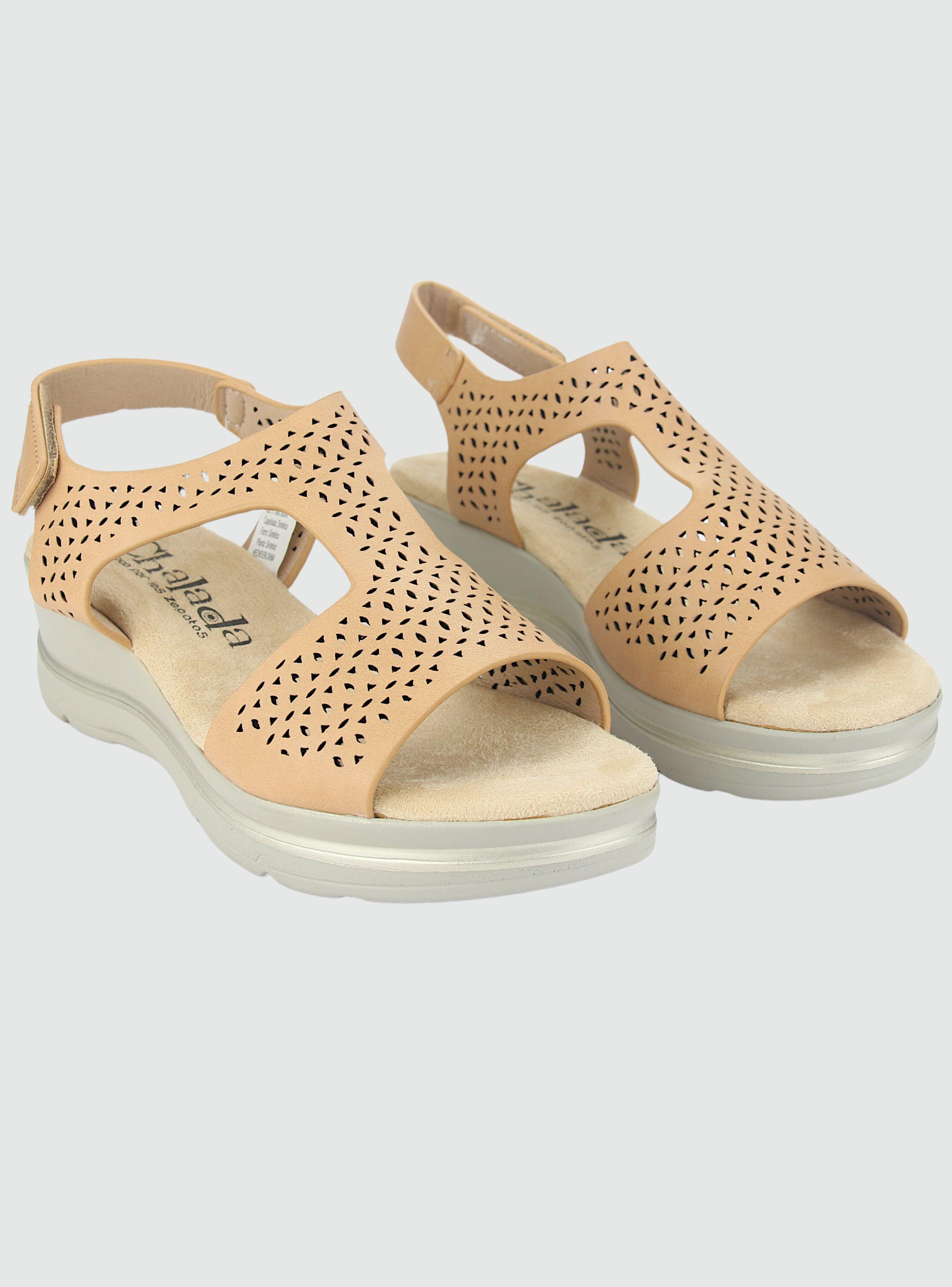 Sandalia Chalada Mujer Fairly-3 Beige Casual-4