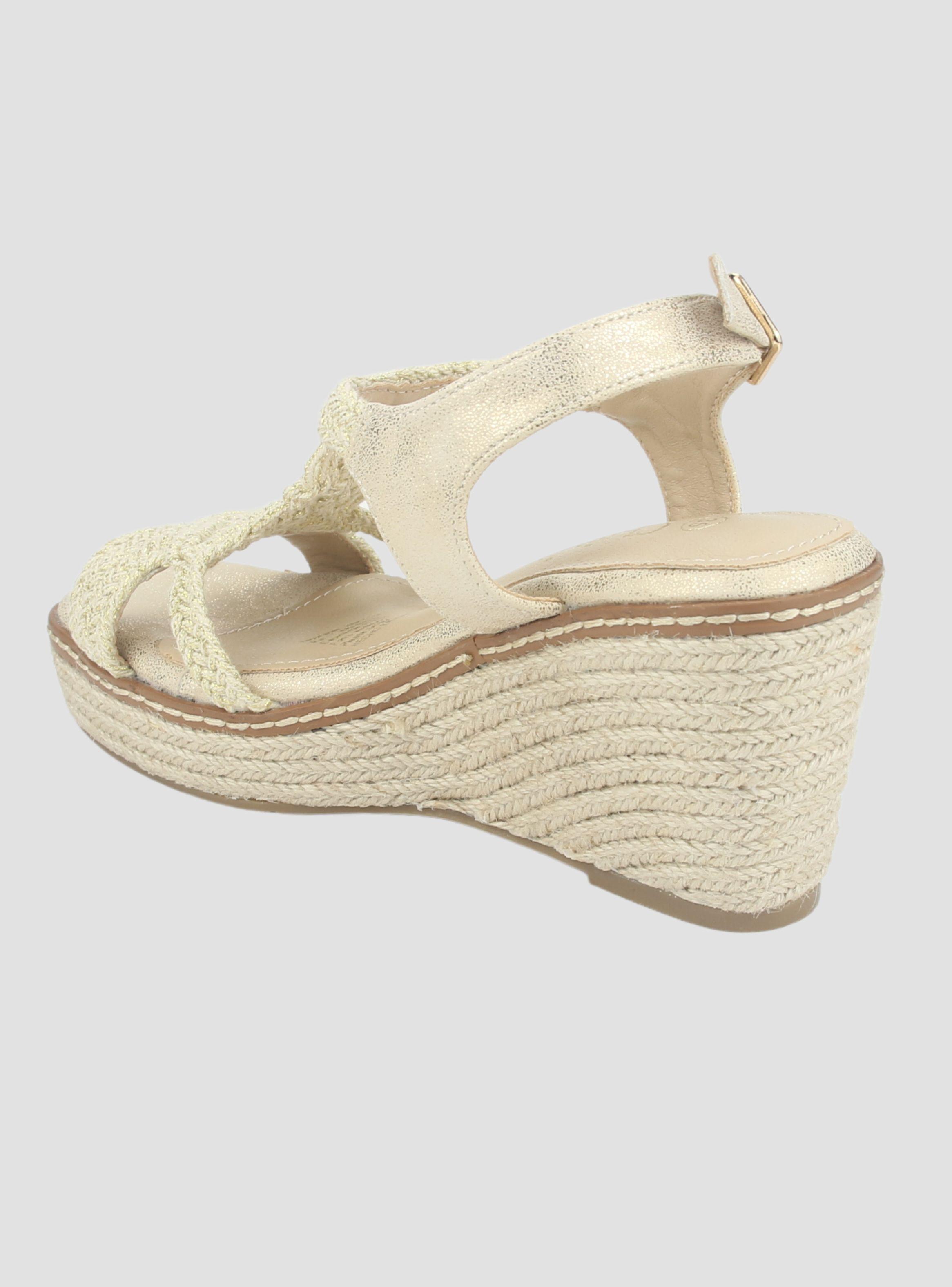 Sandalia Chalada Mujer Pole-2 Dorado Casual-3