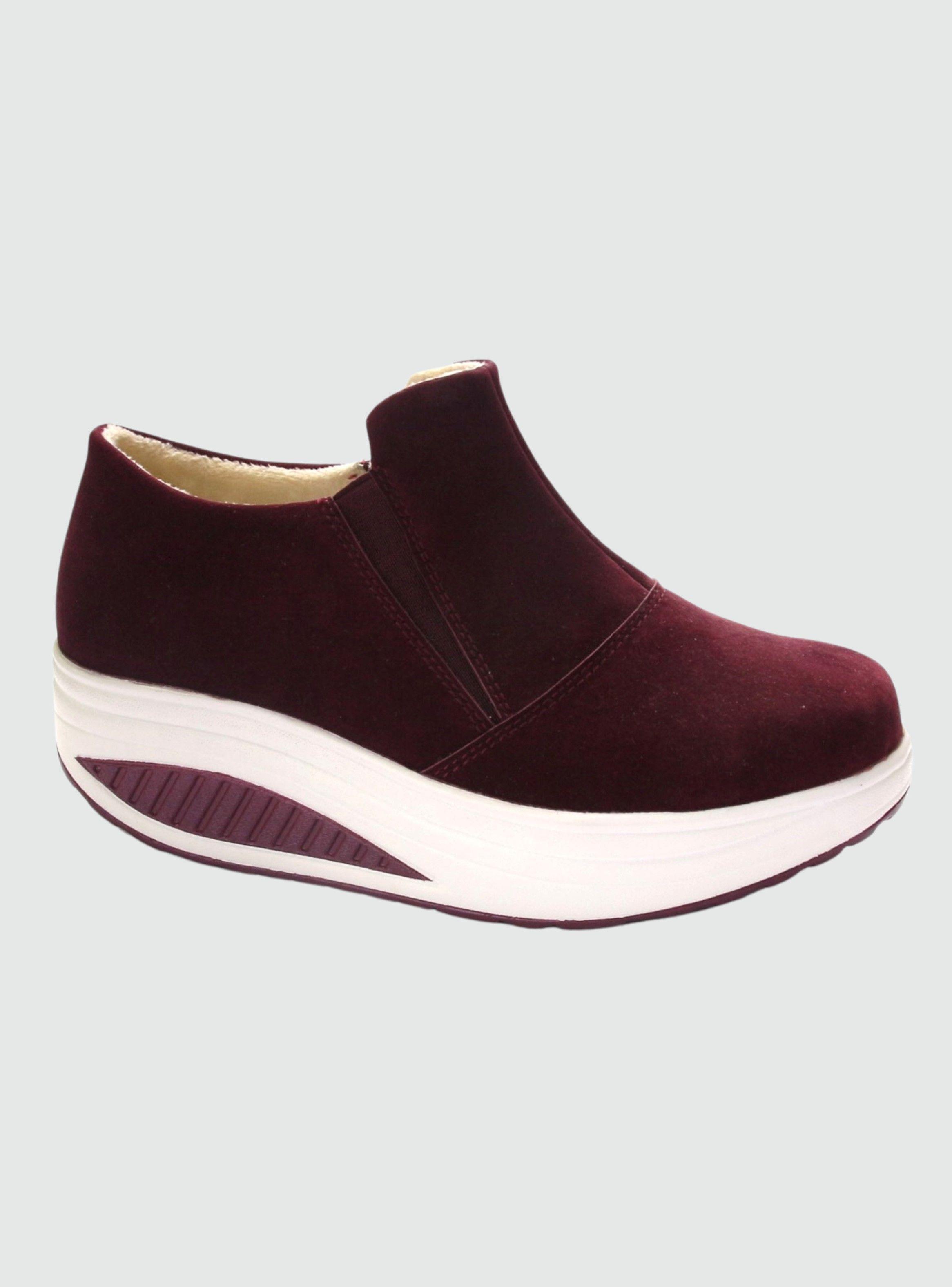 Botin Funway Mujer Tija-3 Burdeo Casual-0