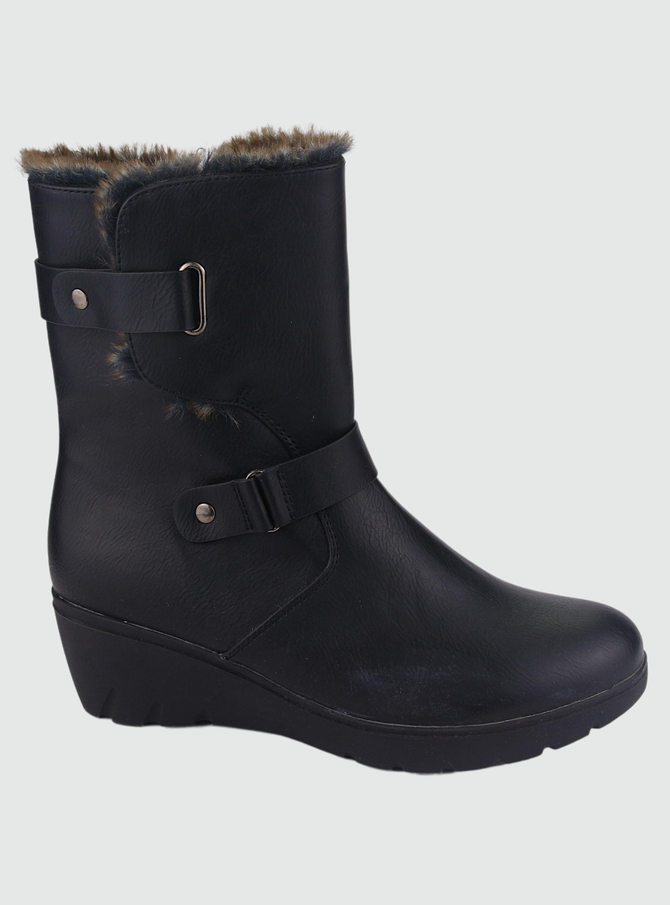 Botin Chalada Mujer Tanda-20 Negro Casual-0