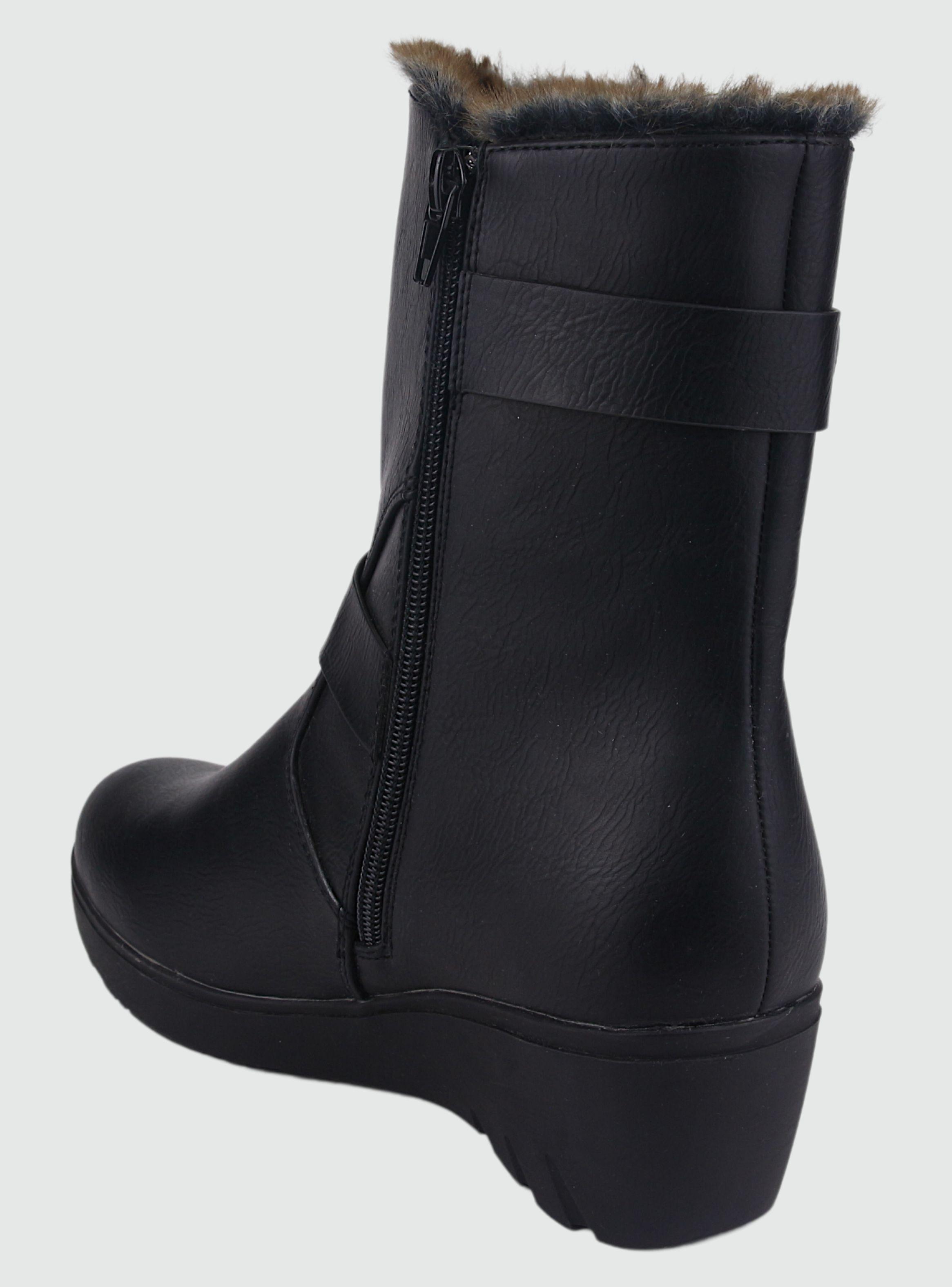 Botin Chalada Mujer Tanda-20 Negro Casual-3