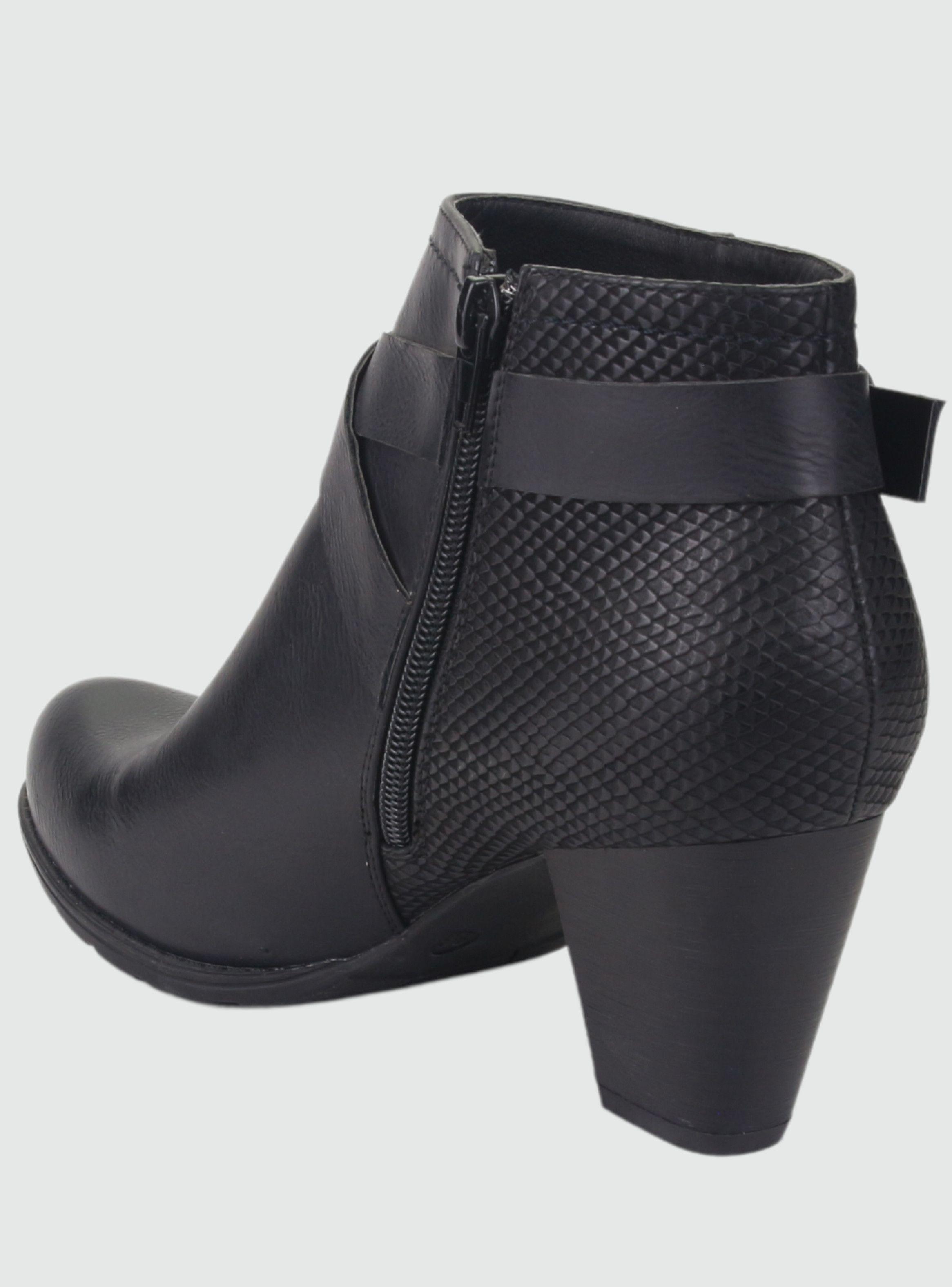 Botin Chalada Mujer Ceta-17 Negro Casual-3
