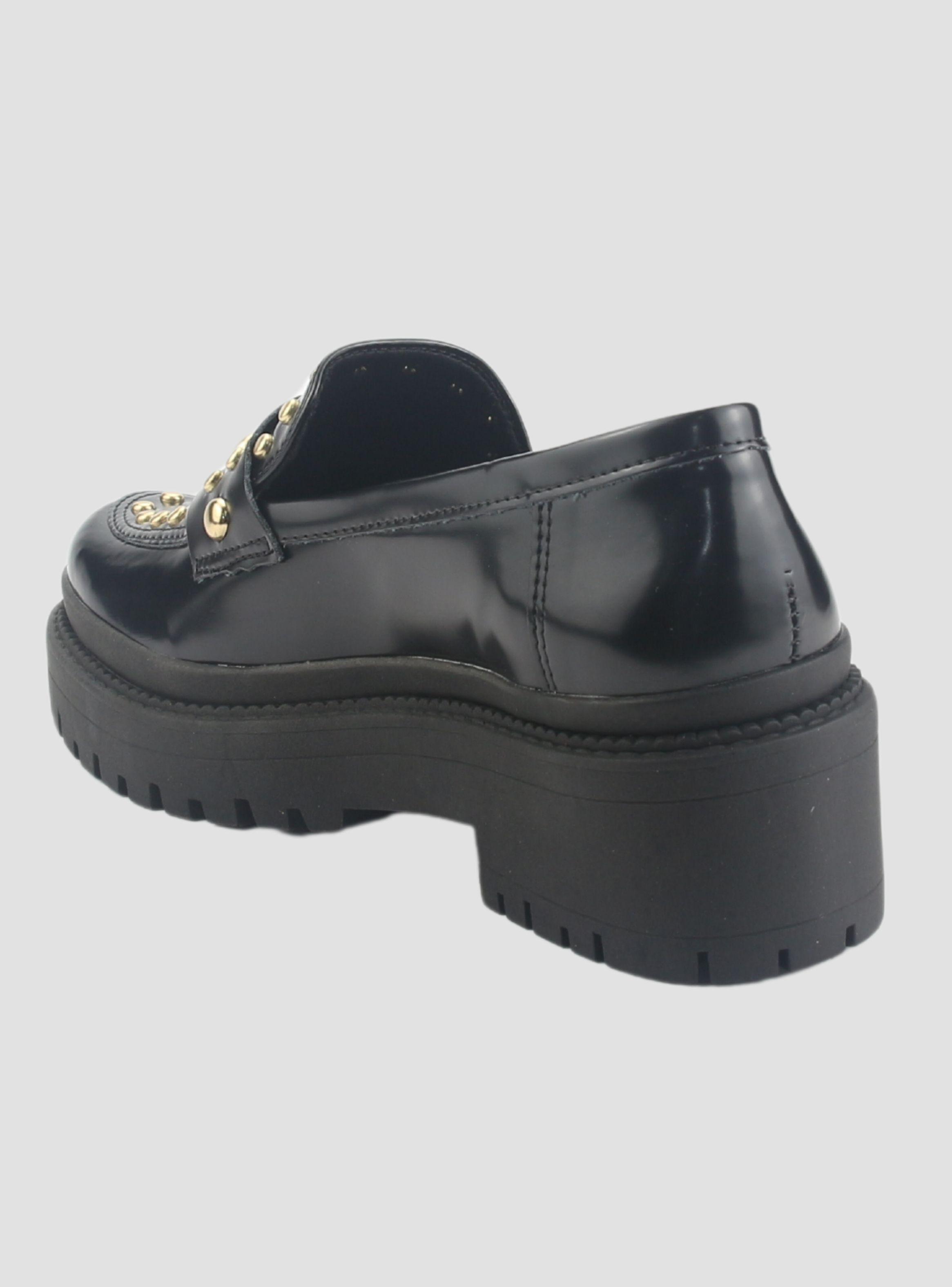 Mocasin Via Marte Mujer 013-005-01 Negro Casual-3