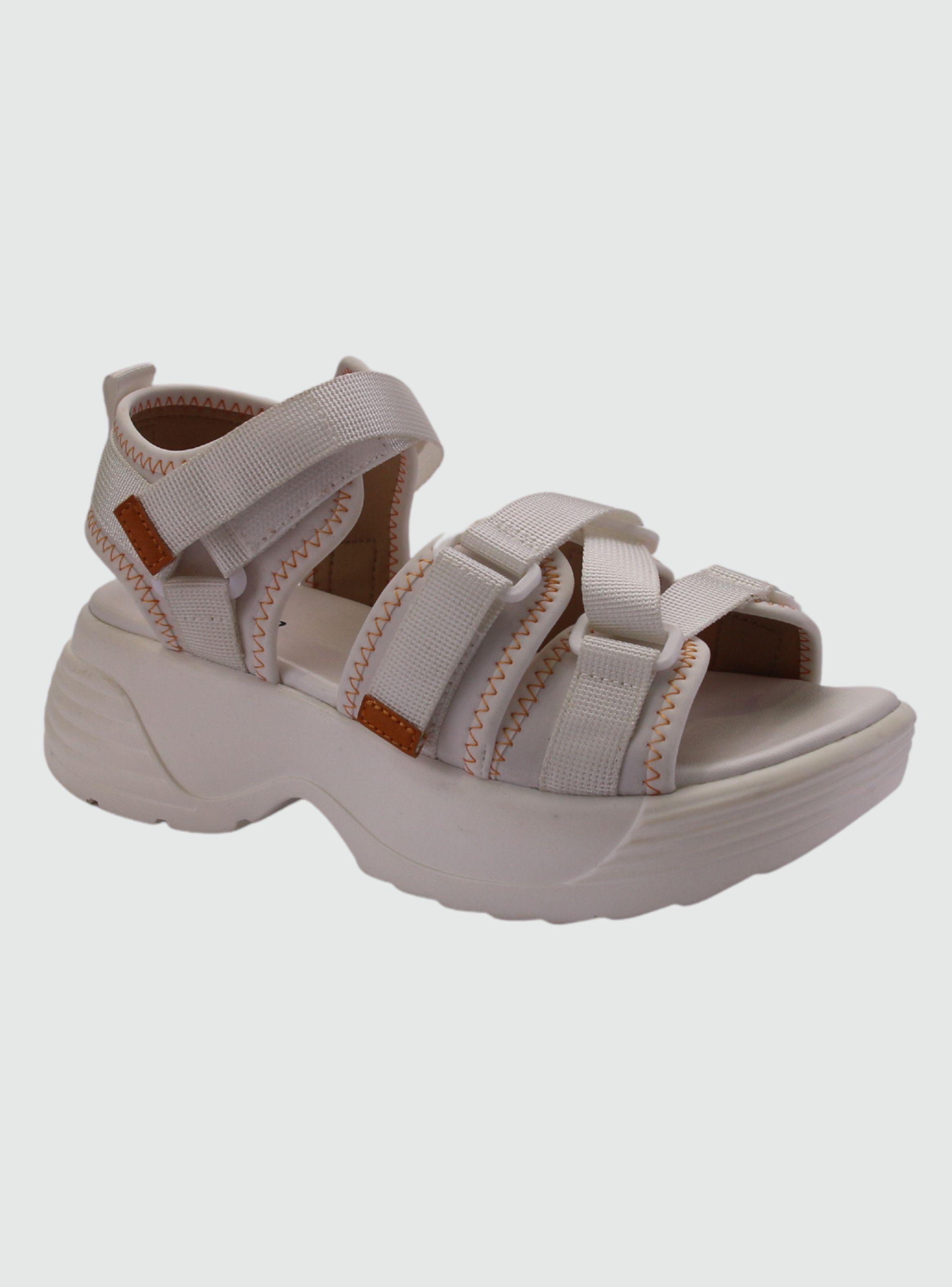 Sandalia Chalada Mujer Gosex-11 Blanco Casual-0