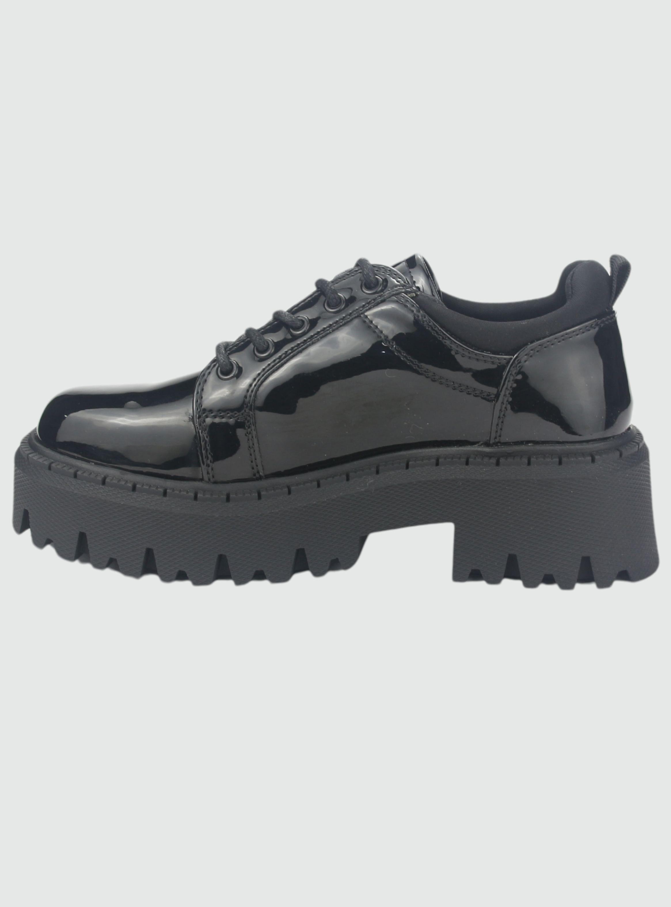 Mocasin Chalada Mujer Matter-17 Negro Moda-1