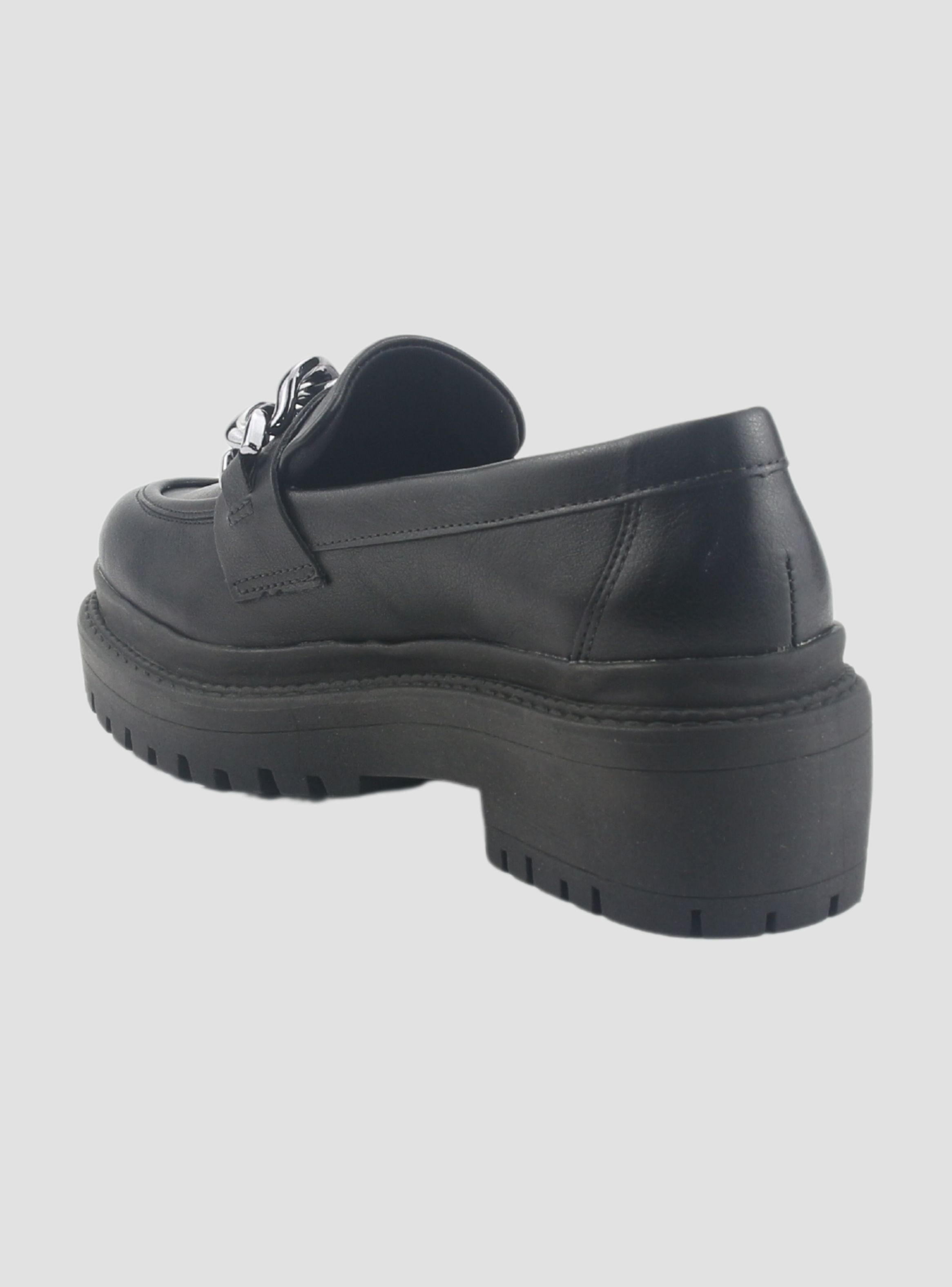 Mocasin Via Marte Mujer 013-006-01 Negro Casual-3