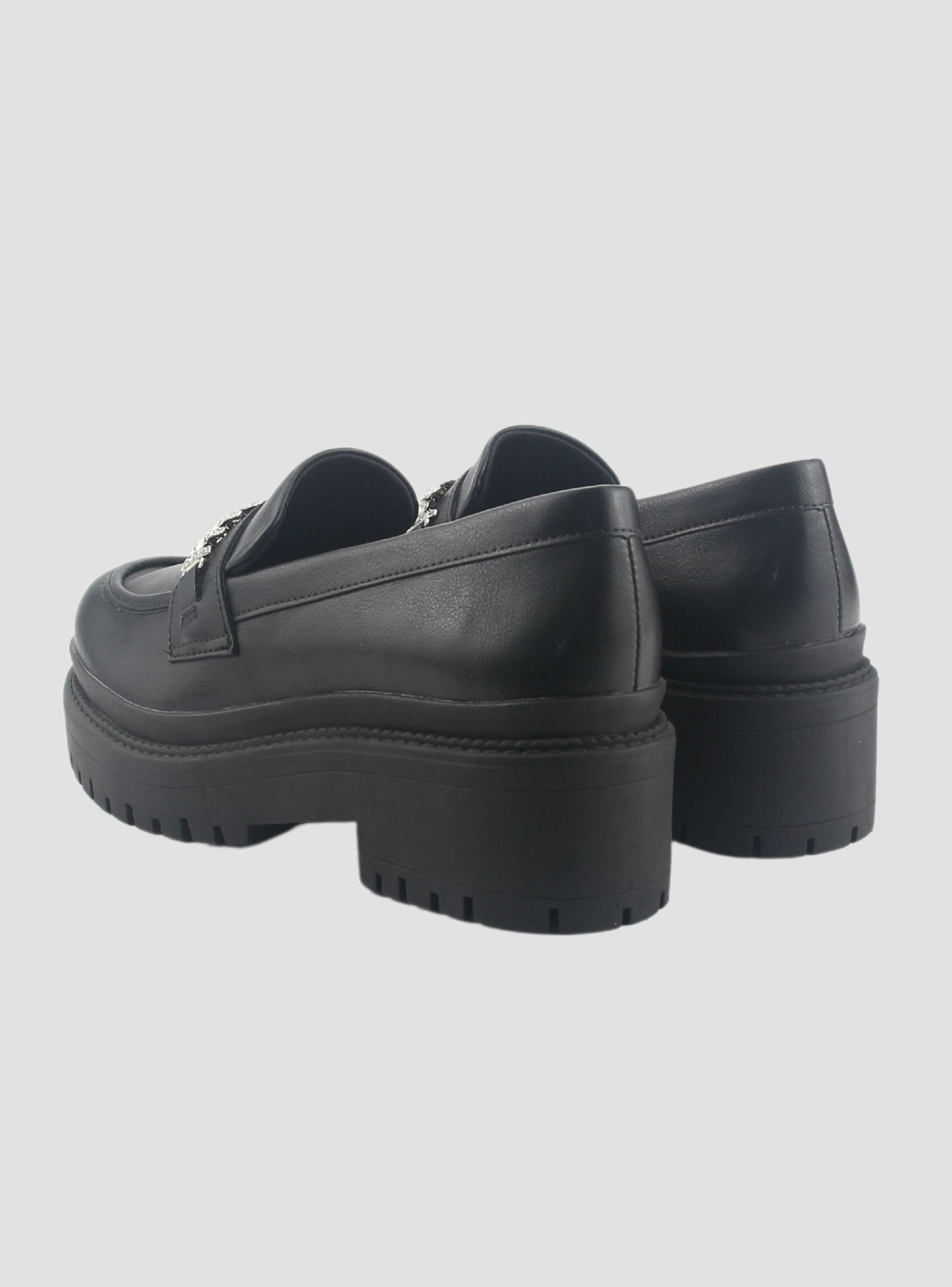 Mocasin Via Marte Mujer 013-006-01 Negro Casual-5