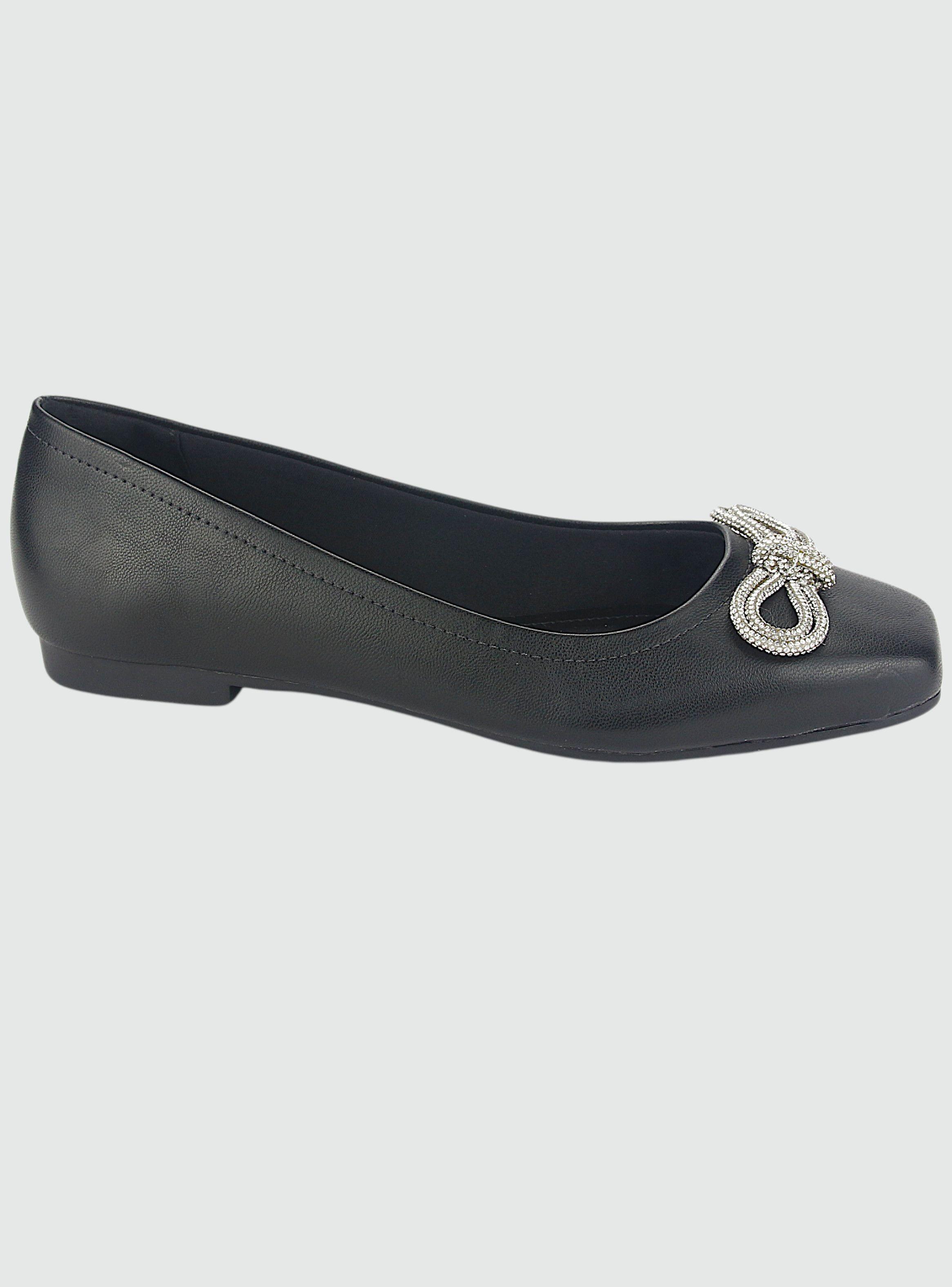 Zapato Via Marte Mujer 23-13205 N Preto Casual-0